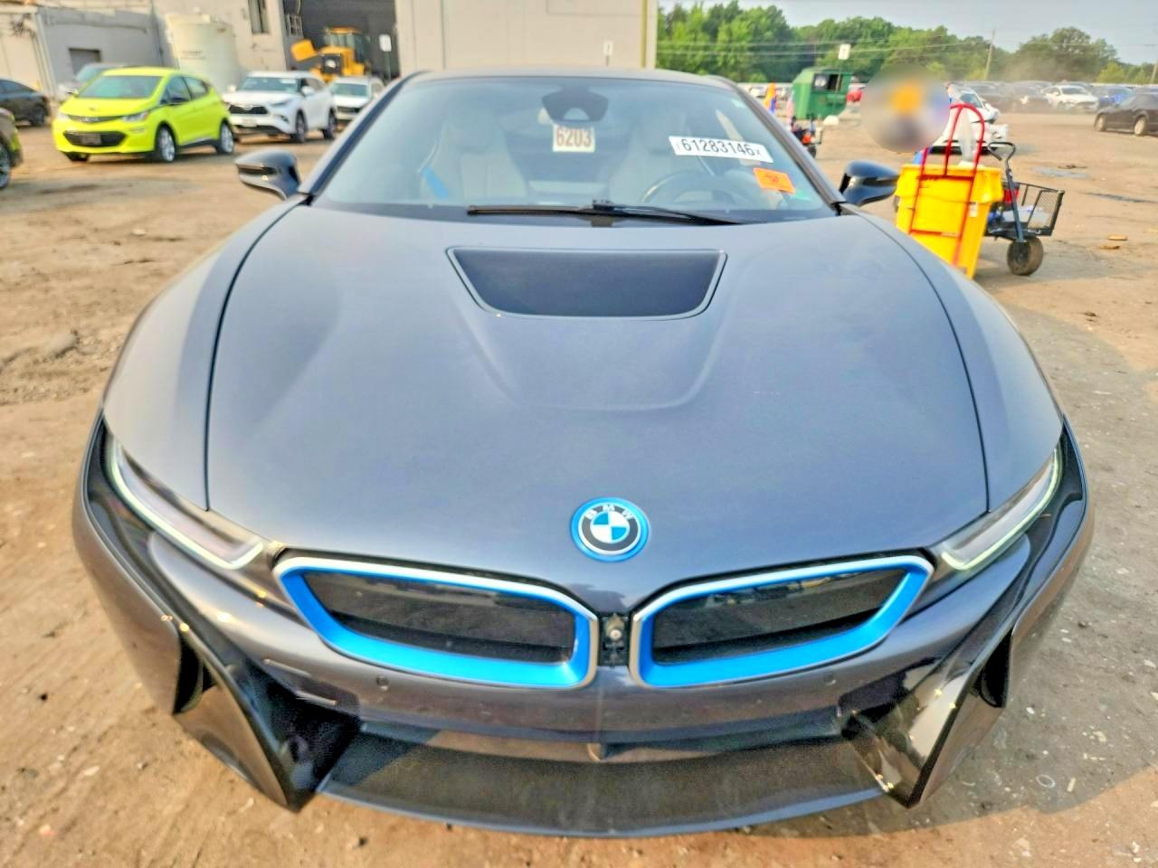 2015 Bmw I8 Gray vin: WBY2Z2C52FV392541