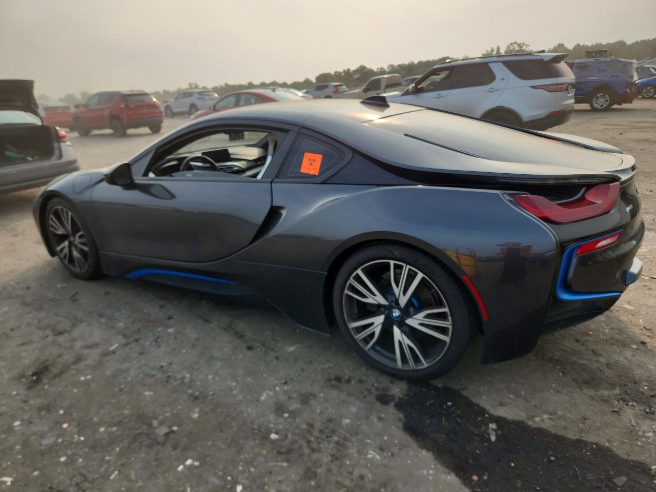2015 Bmw I8 Gray vin: WBY2Z2C52FV392541