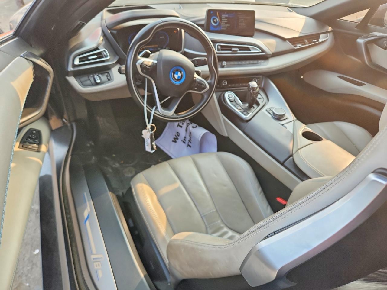 2015 Bmw I8 Gray vin: WBY2Z2C52FV392541