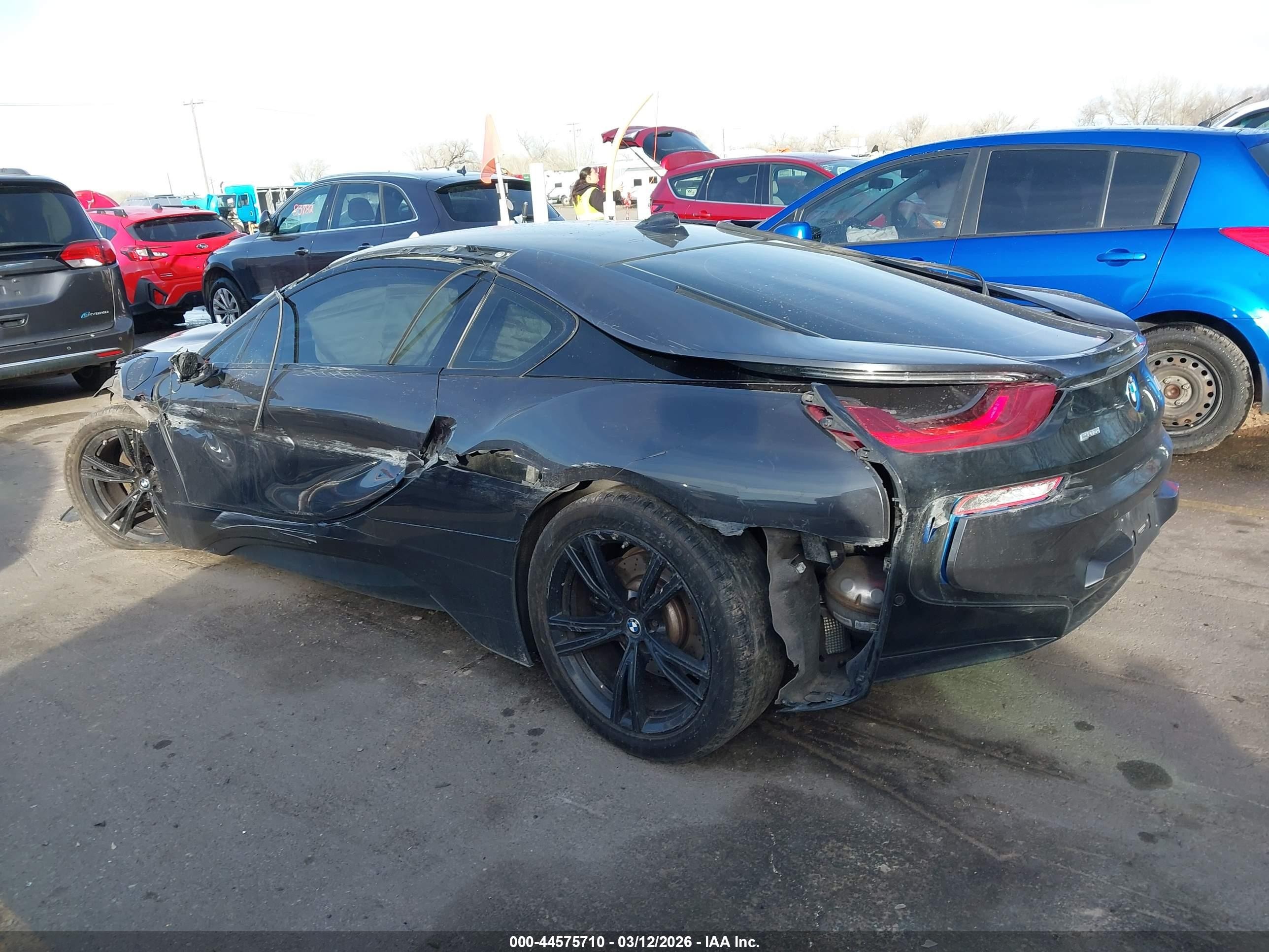 2014 Bmw I8   Серый vin: WBY2Z2C53EVX64242
