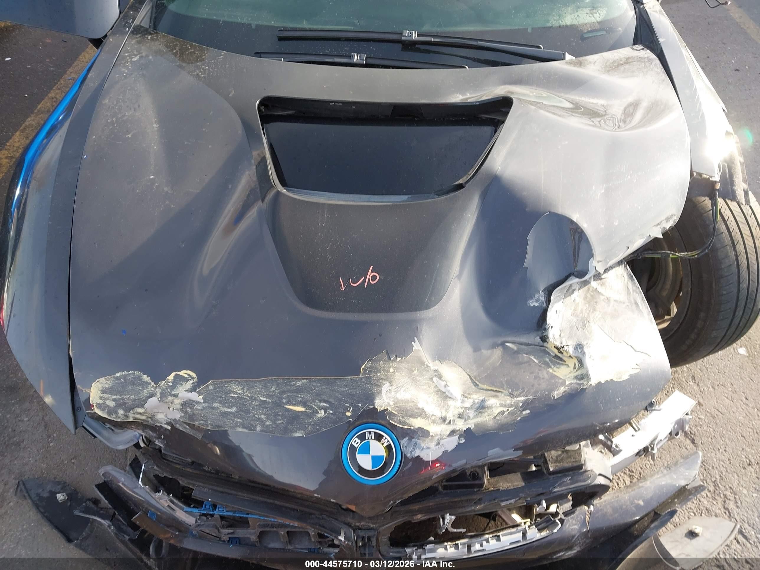 2014 Bmw I8   Серый vin: WBY2Z2C53EVX64242