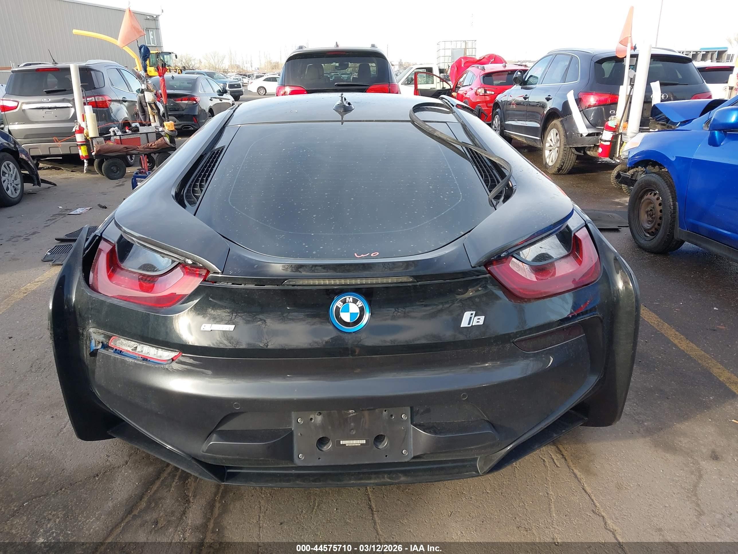 2014 Bmw I8   Серый vin: WBY2Z2C53EVX64242