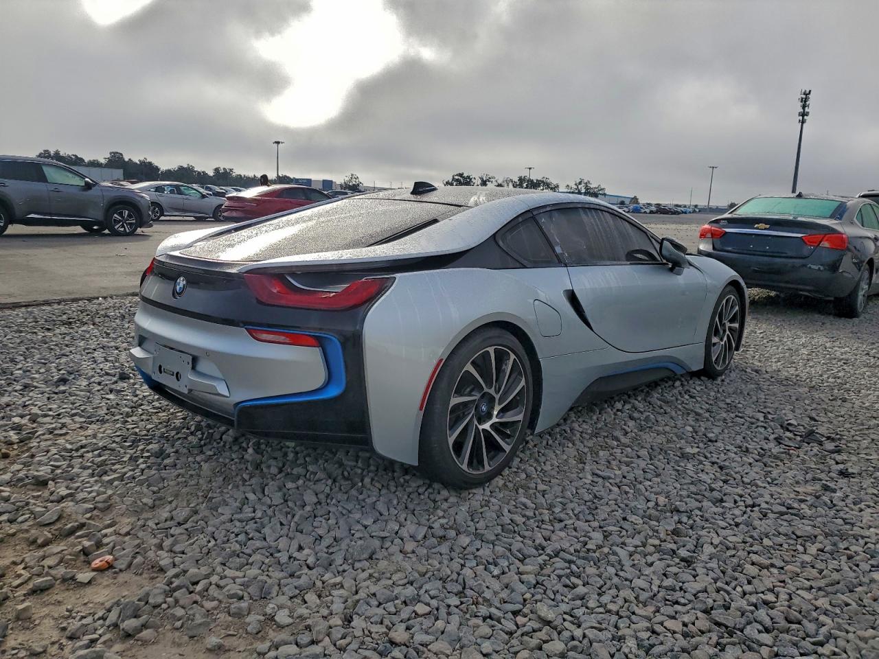 2014 Bmw I8 Silver vin: WBY2Z2C53EVX64709