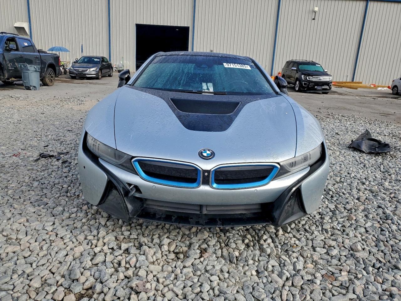 2014 Bmw I8 Silver vin: WBY2Z2C53EVX64709