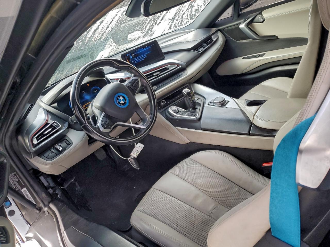 2014 Bmw I8 Silver vin: WBY2Z2C53EVX64709