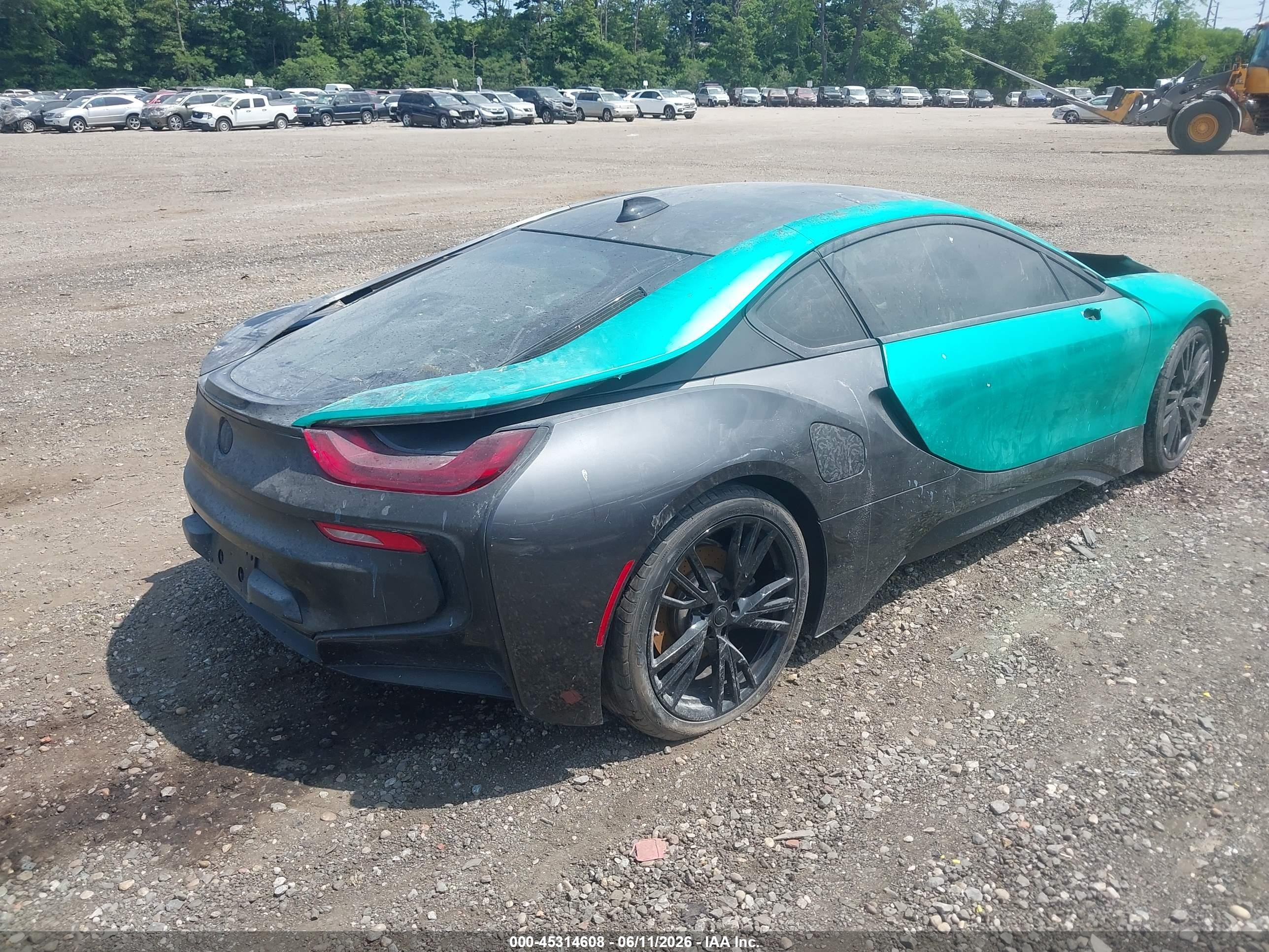 2014 Bmw I8 Black vin: WBY2Z2C53EVX64760