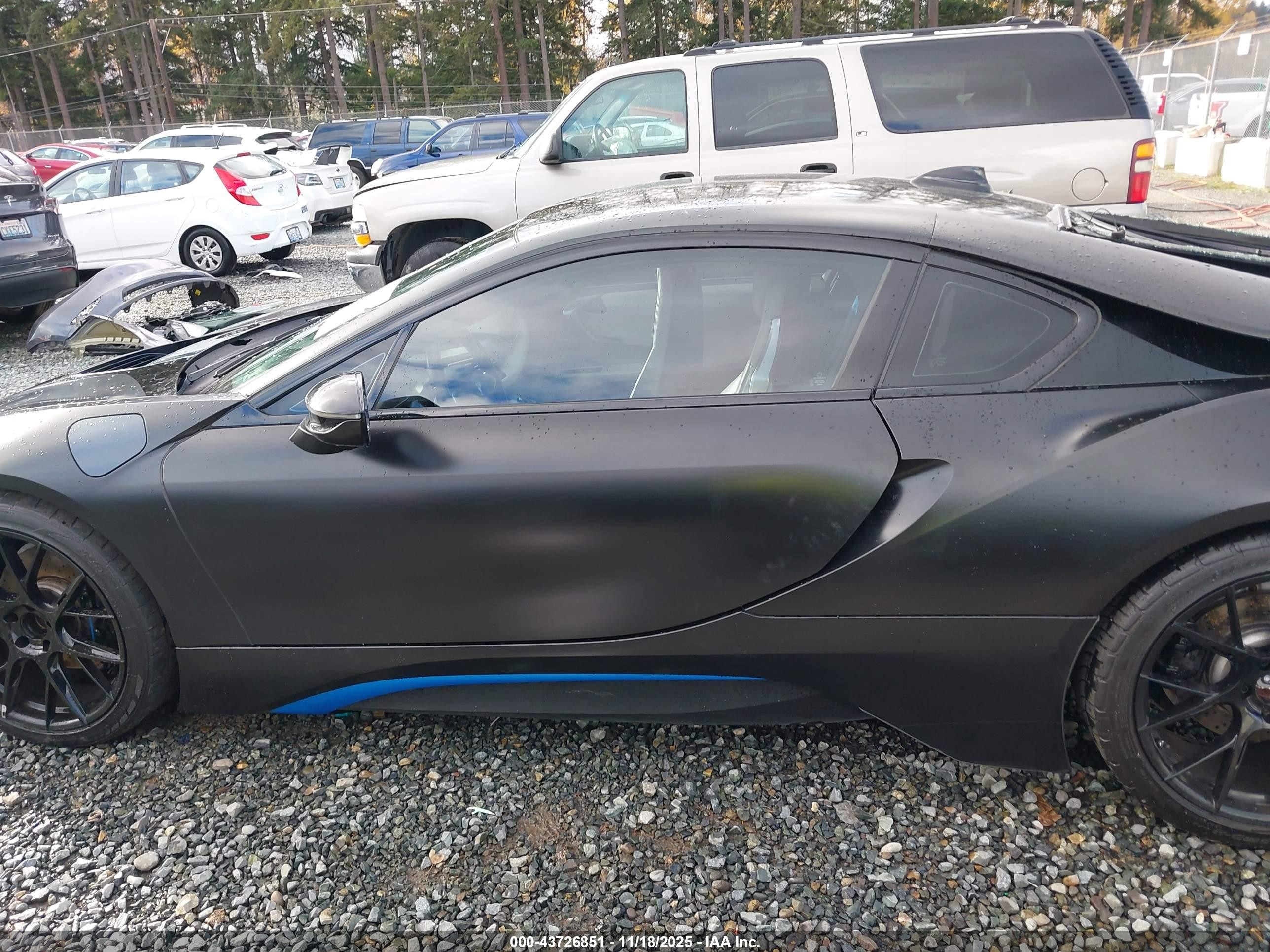 2014 Bmw I8   Black vin: WBY2Z2C54EVX64282