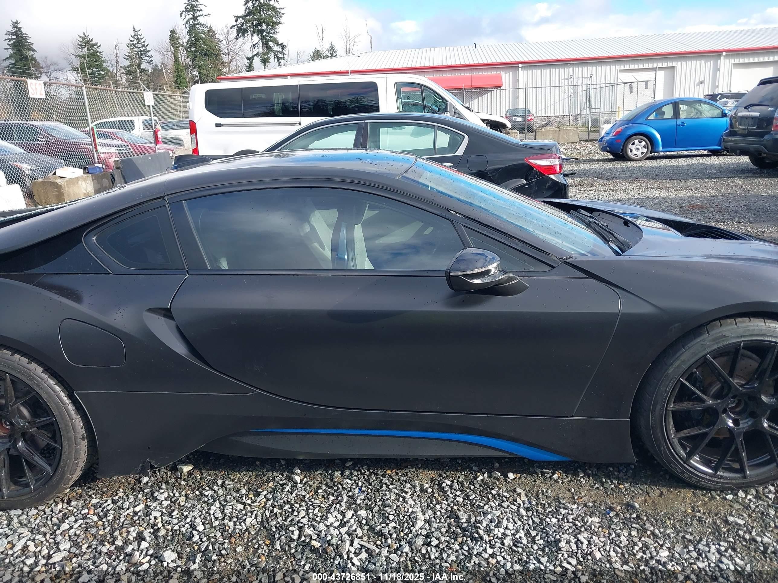 2014 Bmw I8   Black vin: WBY2Z2C54EVX64282