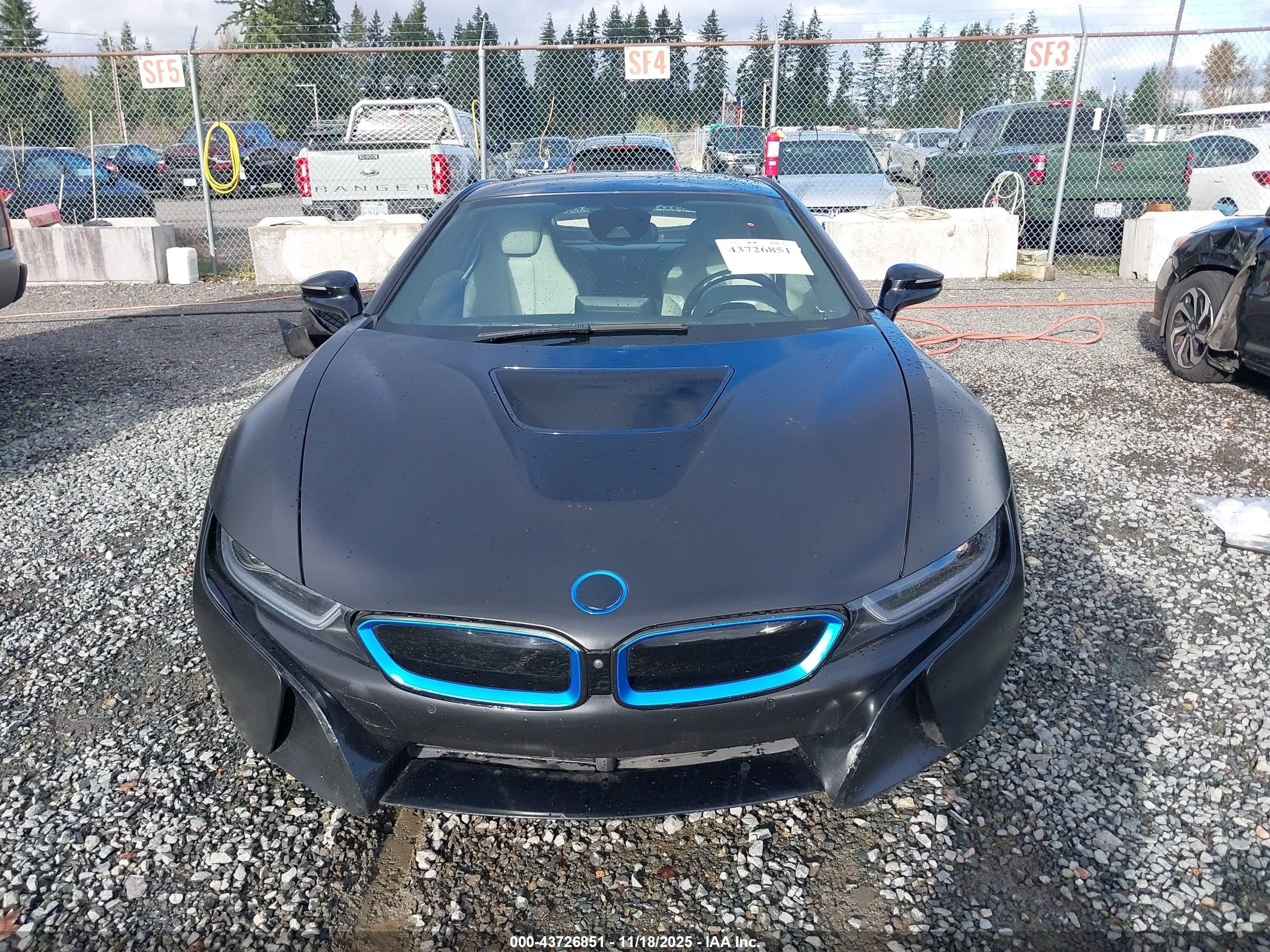 2014 Bmw I8   Black vin: WBY2Z2C54EVX64282
