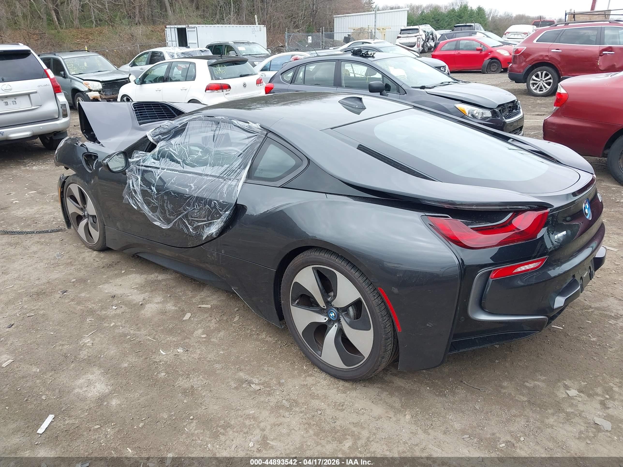 2015 Bmw I8   Black vin: WBY2Z2C54FV391830