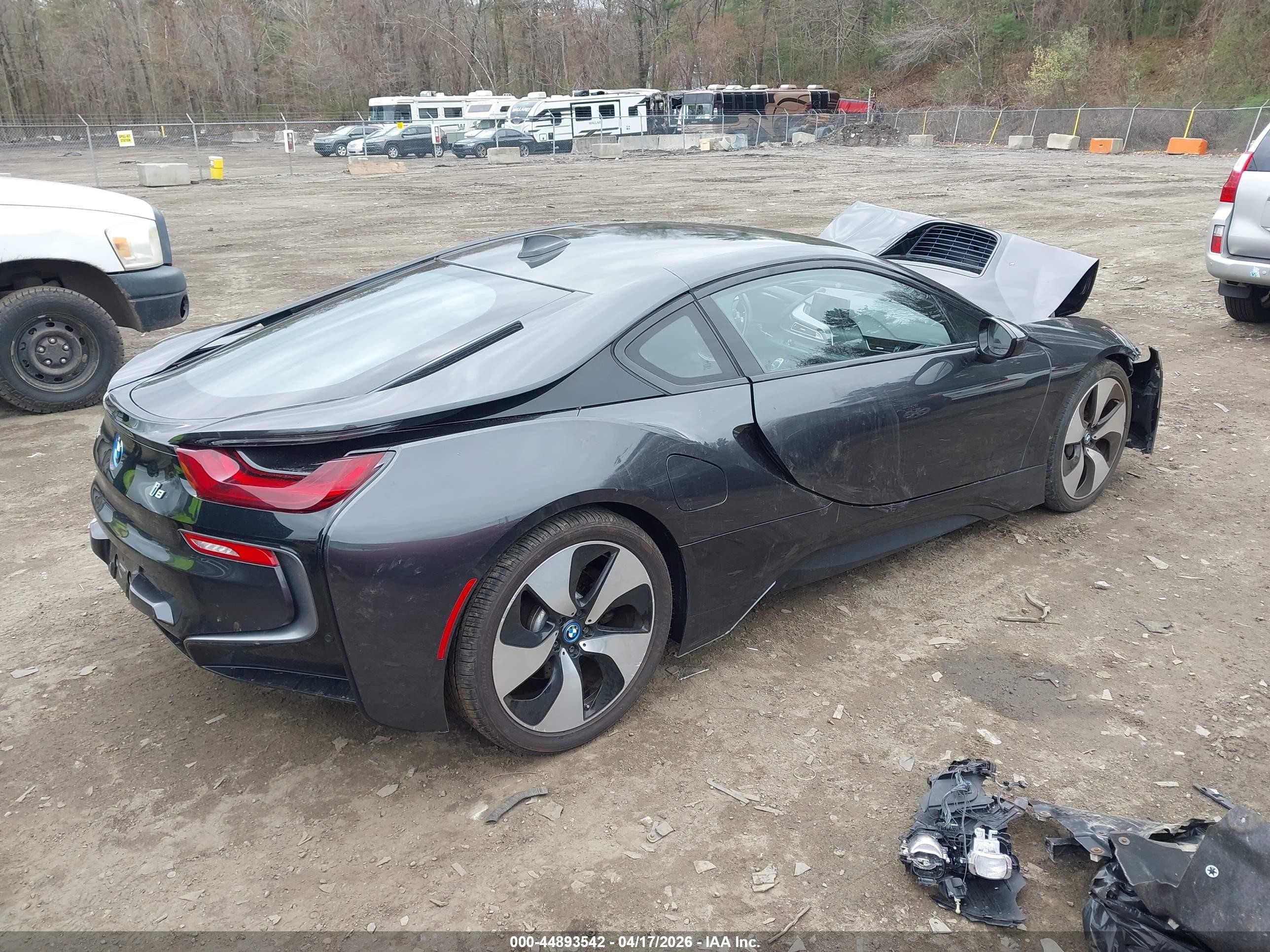 2015 Bmw I8   Black vin: WBY2Z2C54FV391830