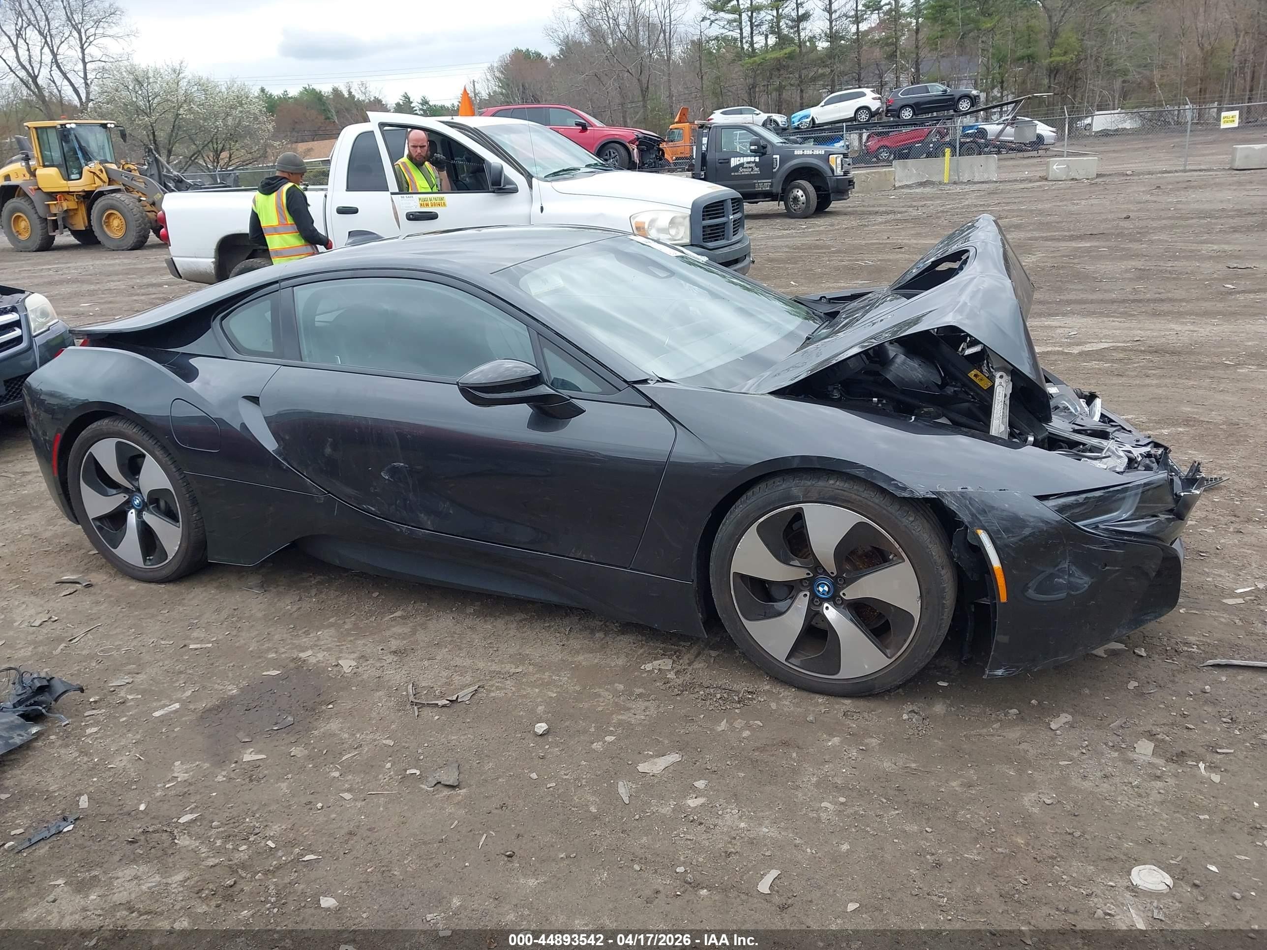 2015 Bmw I8   Black vin: WBY2Z2C54FV391830