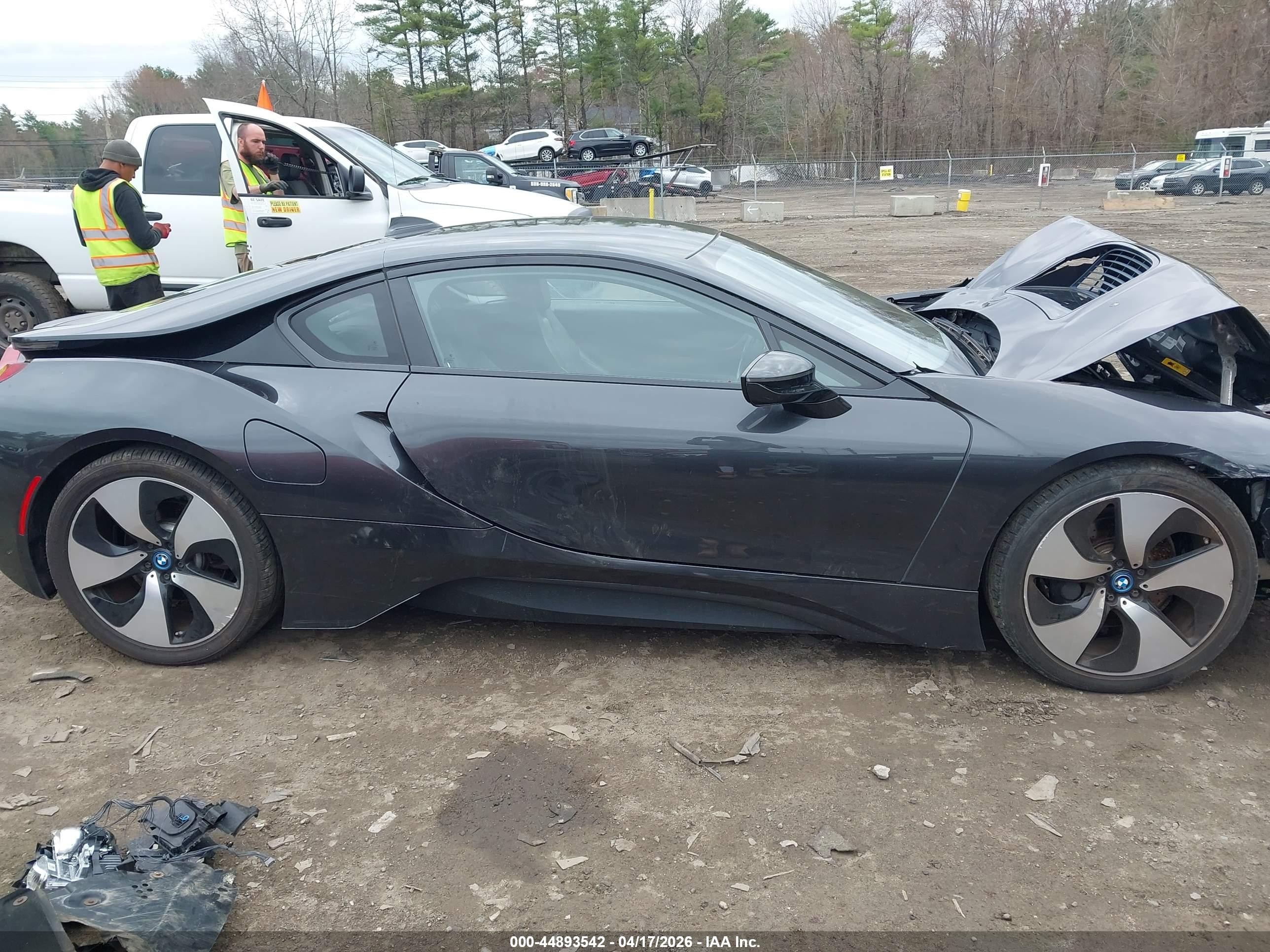 2015 Bmw I8   Black vin: WBY2Z2C54FV391830