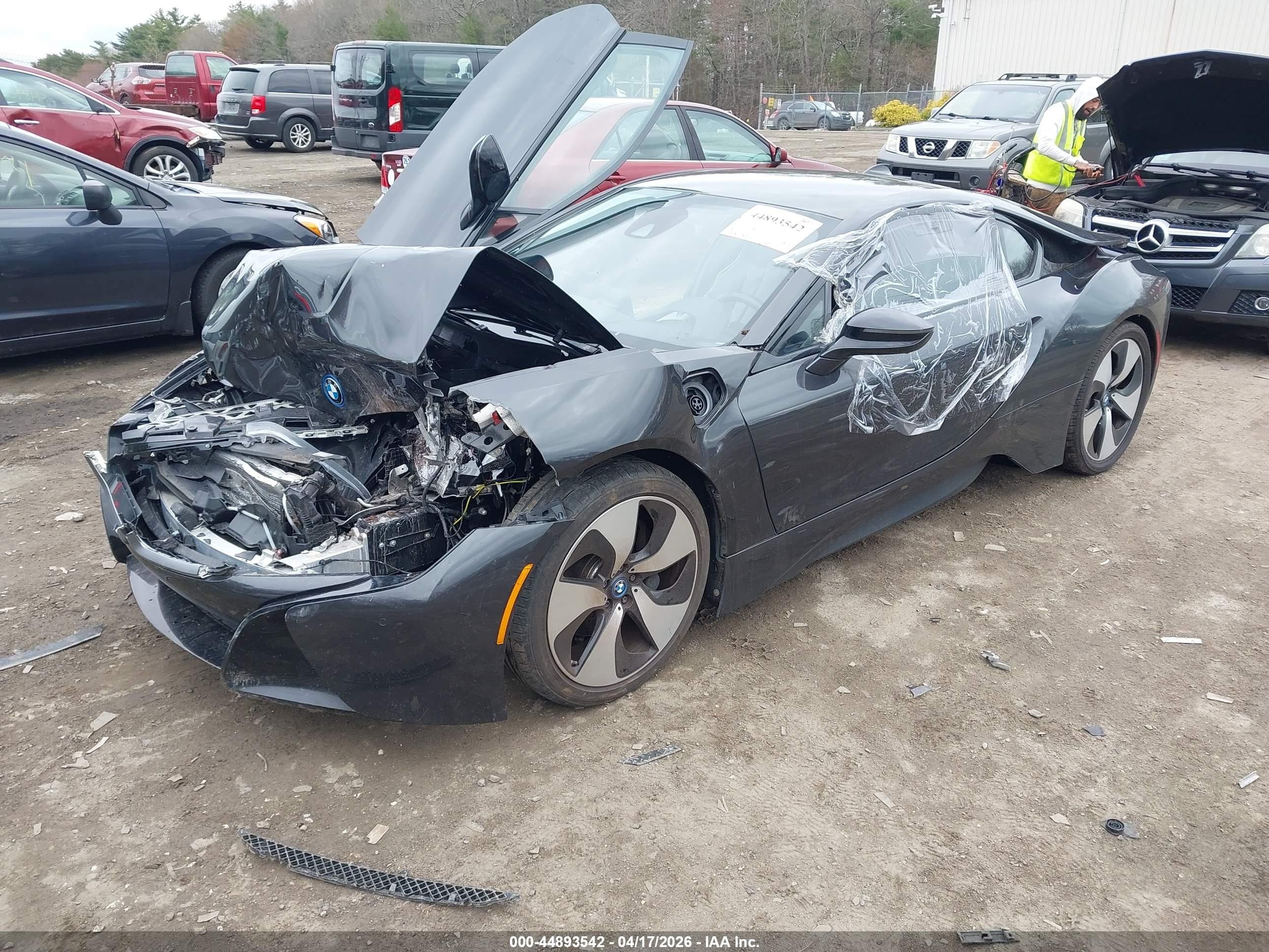 2015 Bmw I8   Black vin: WBY2Z2C54FV391830
