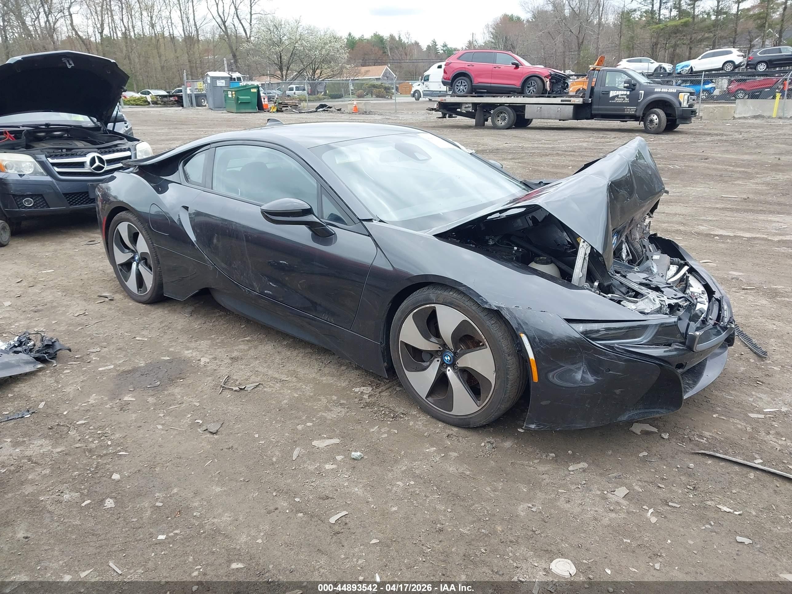 2015 Bmw I8   Black vin: WBY2Z2C54FV391830