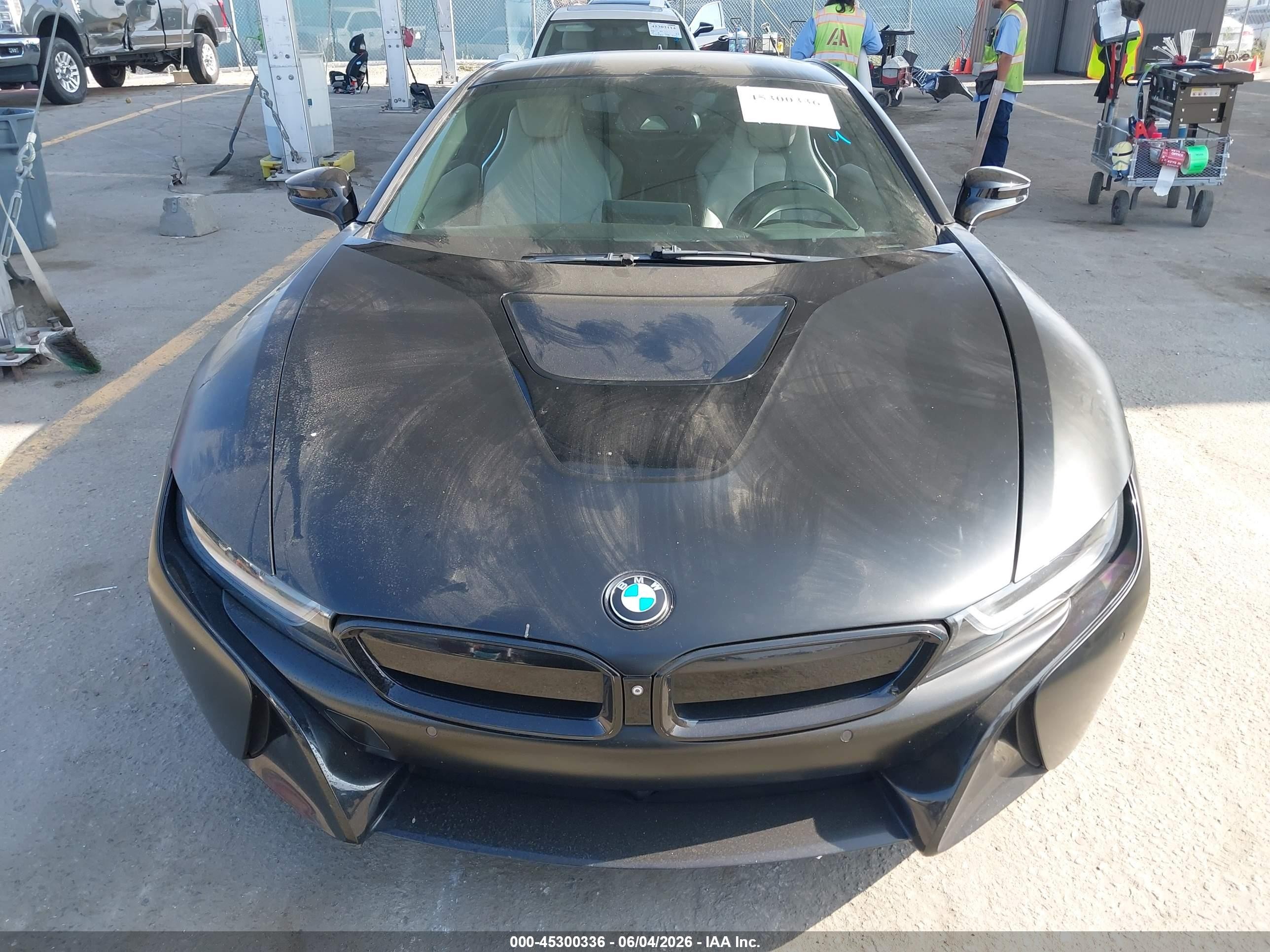 2014 Bmw I8   Black vin: WBY2Z2C55EVX64808