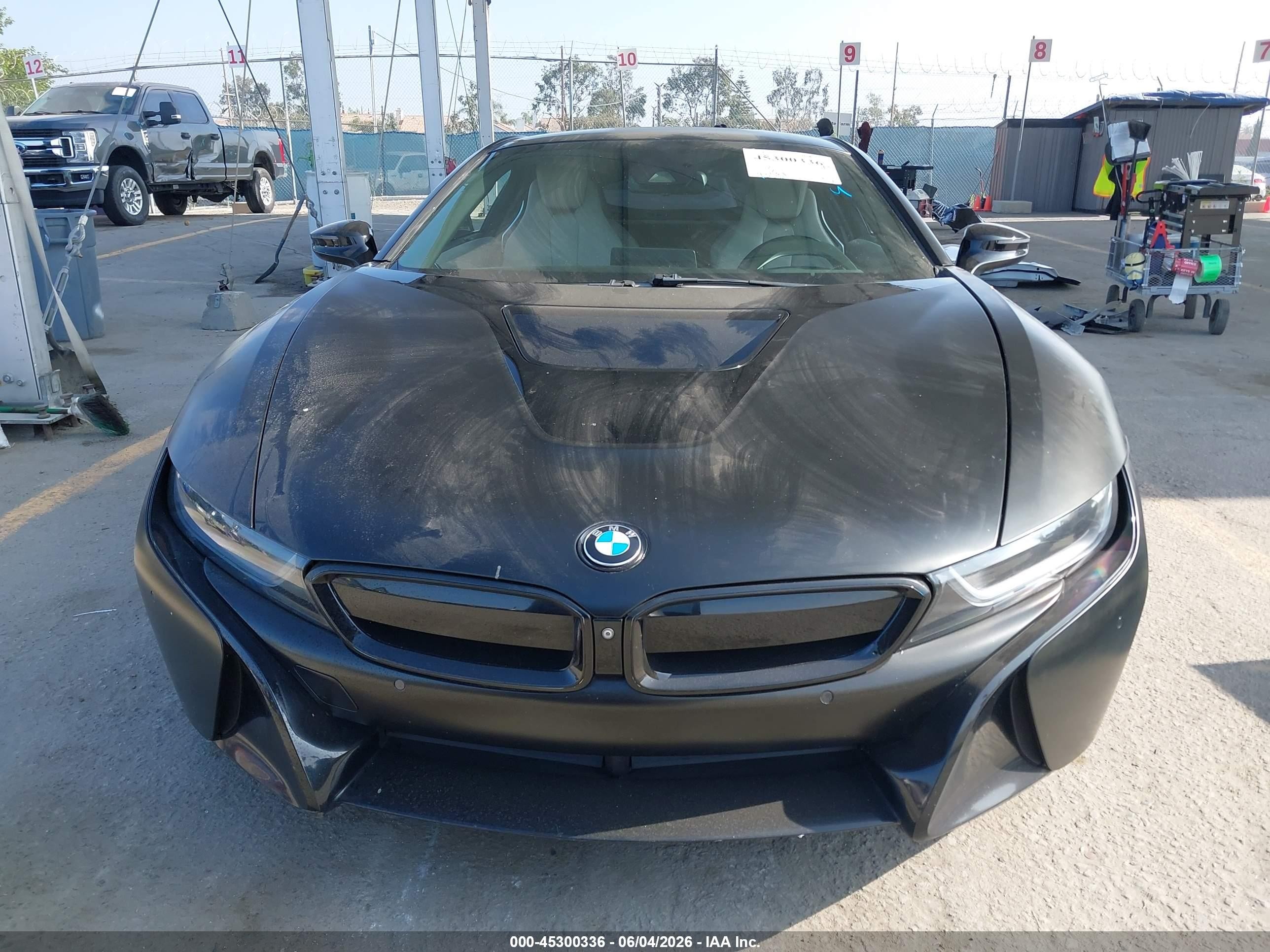 2014 Bmw I8   Black vin: WBY2Z2C55EVX64808