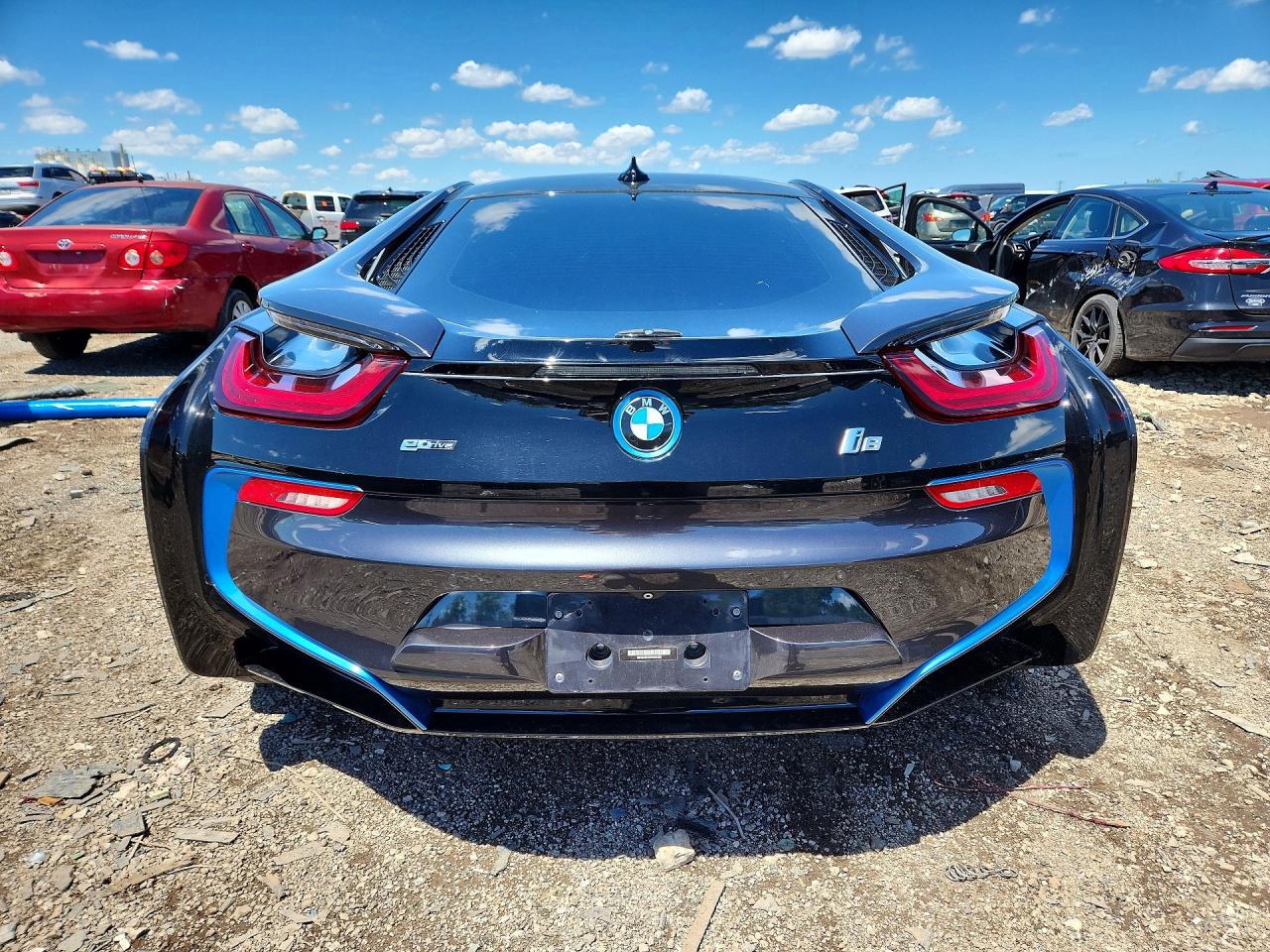 2015 Bmw I8 Blue vin: WBY2Z2C55FV391237