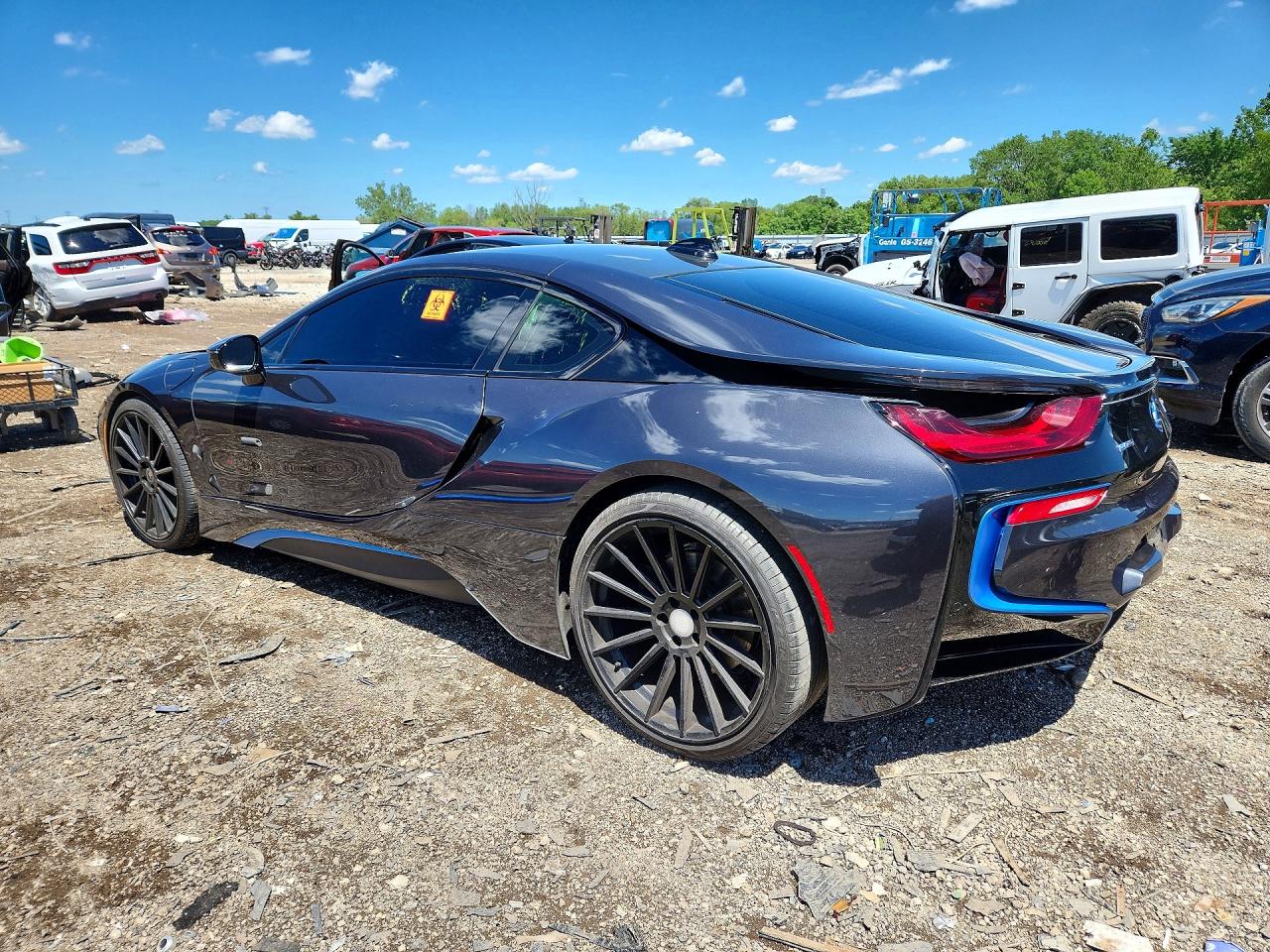 2015 Bmw I8 Blue vin: WBY2Z2C55FV391237