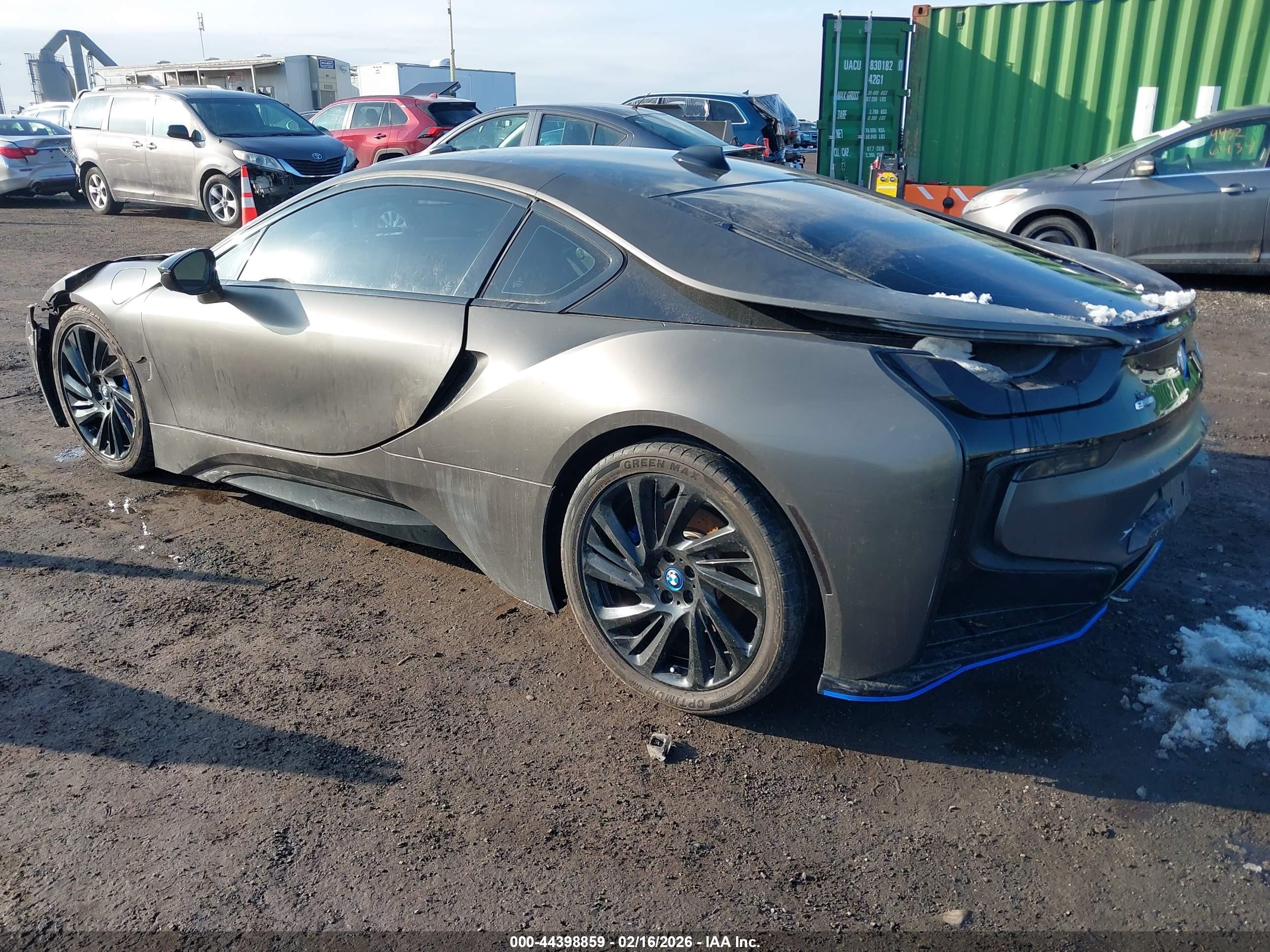 2015 Bmw I8   Black vin: WBY2Z2C56FV392364