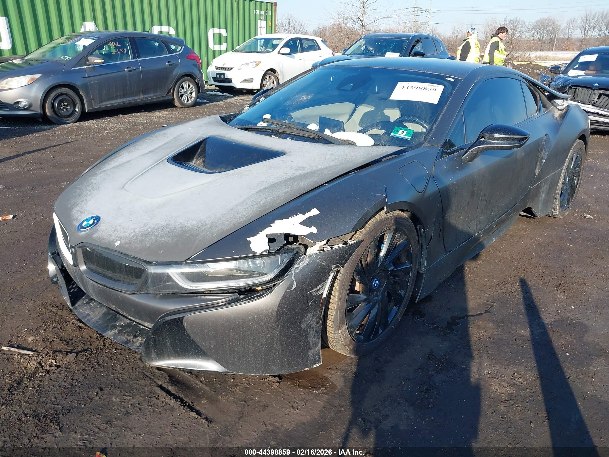 2015 Bmw I8   Black vin: WBY2Z2C56FV392364