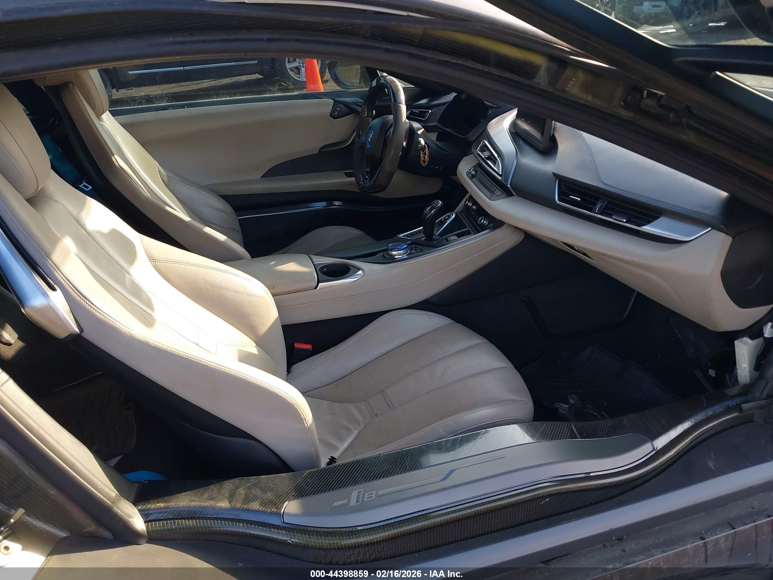 2015 Bmw I8   Black vin: WBY2Z2C56FV392364