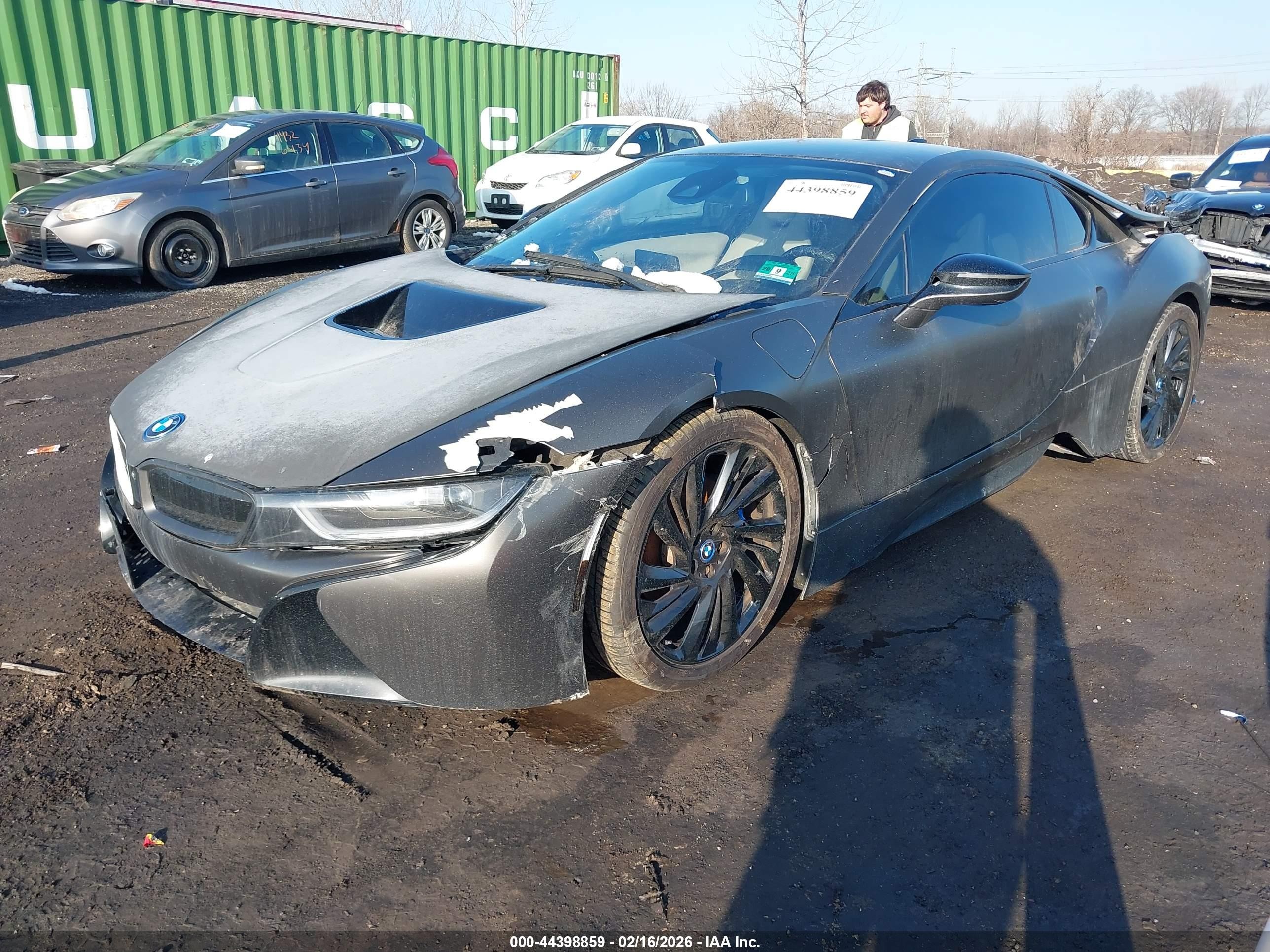 2015 Bmw I8   Black vin: WBY2Z2C56FV392364