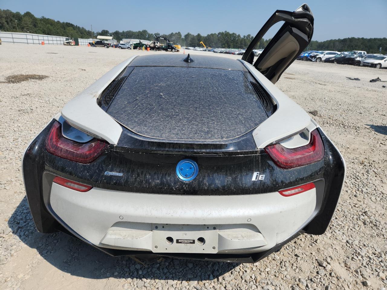 2014 Bmw I8 White vin: WBY2Z2C58EVX64088