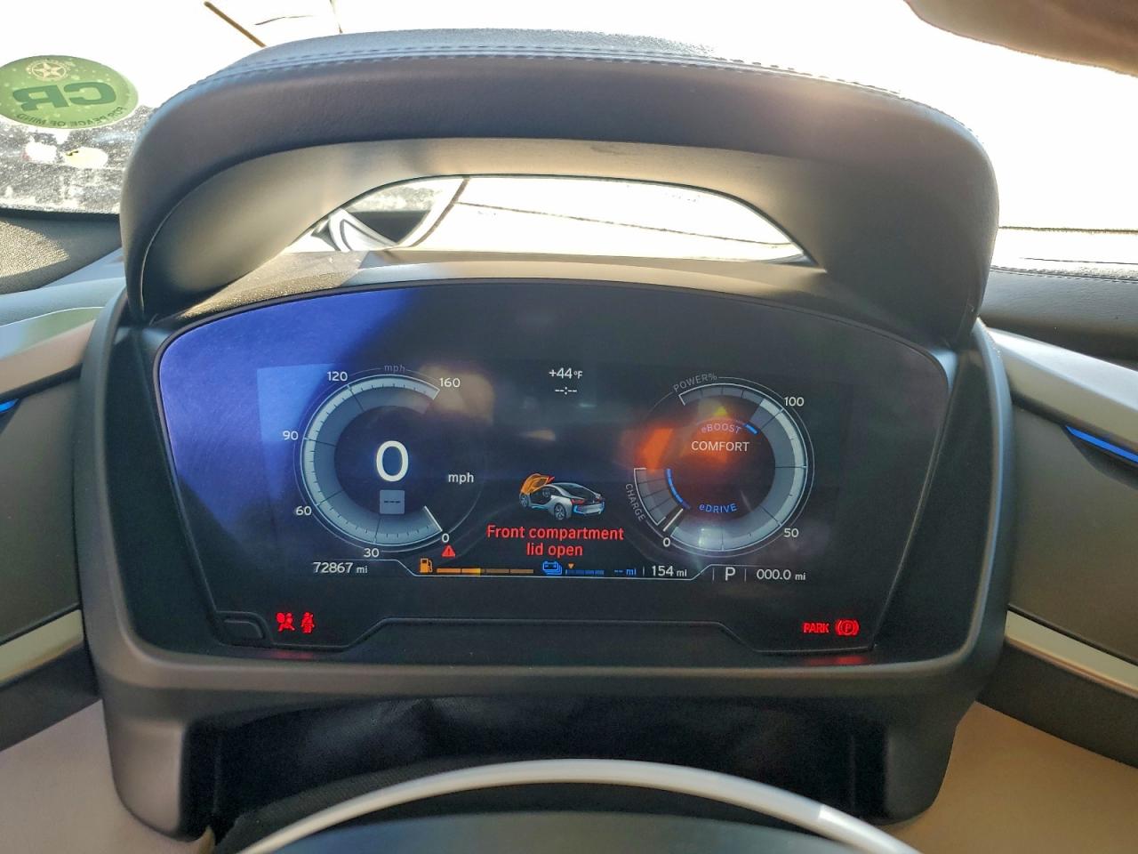 2014 Bmw I8 Black vin: WBY2Z2C58EVX64740