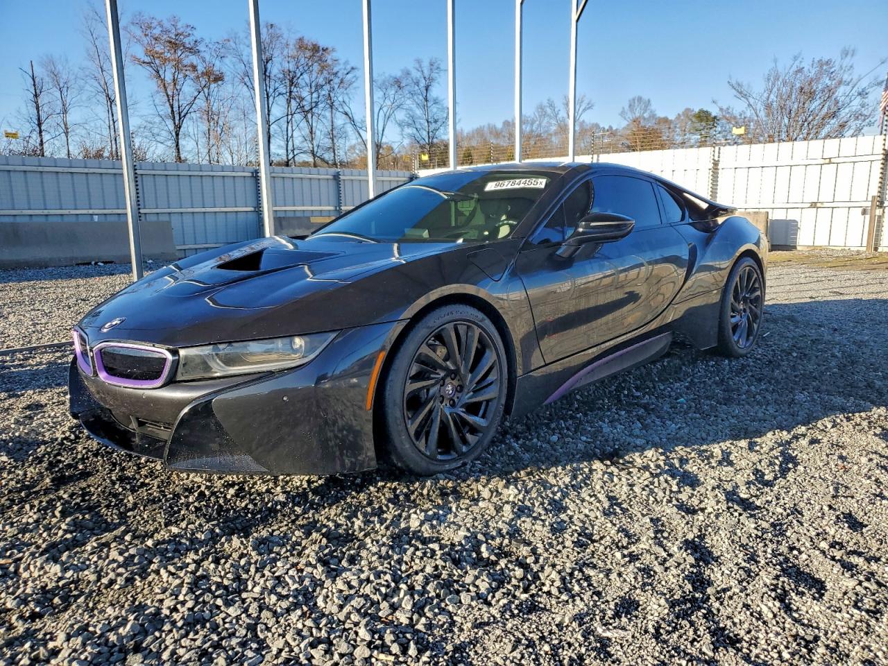 2014 Bmw I8 Black vin: WBY2Z2C58EVX64740