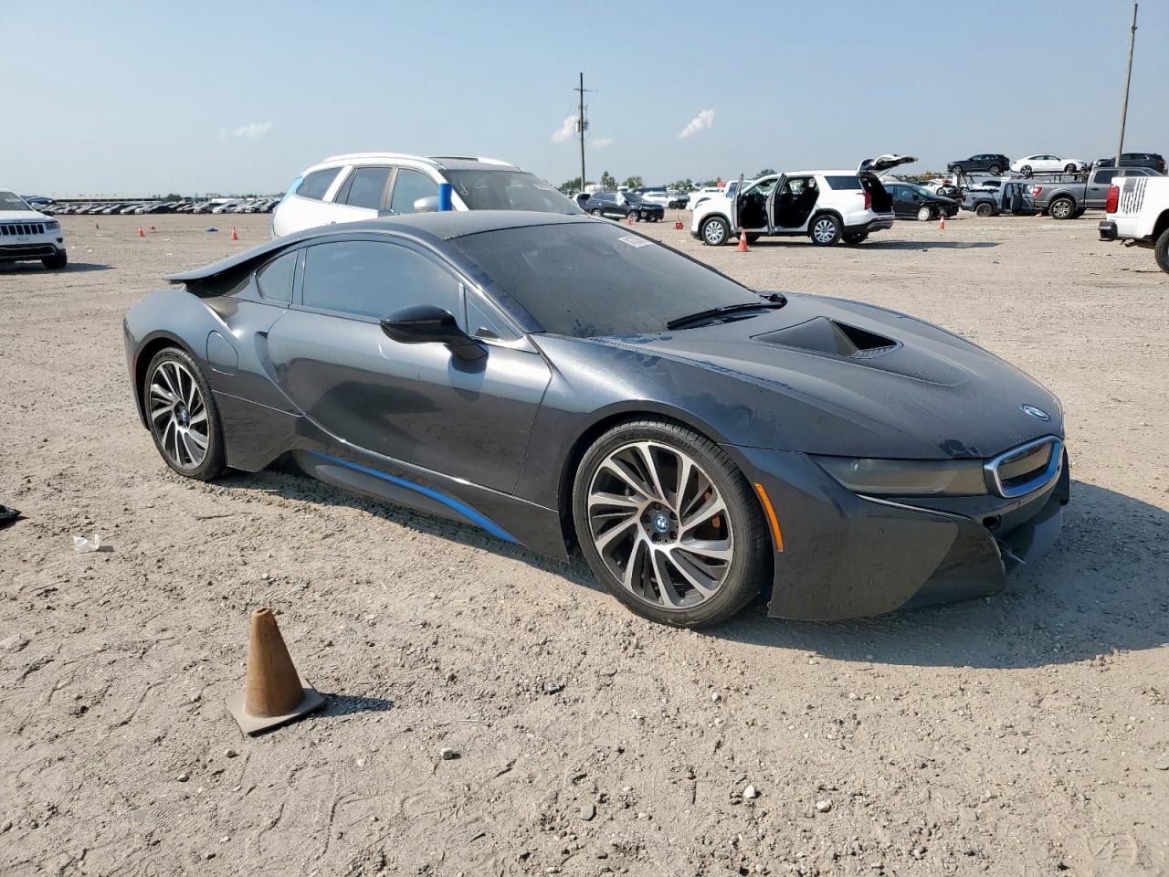 2015 Bmw I8 Black vin: WBY2Z2C5XFV391699