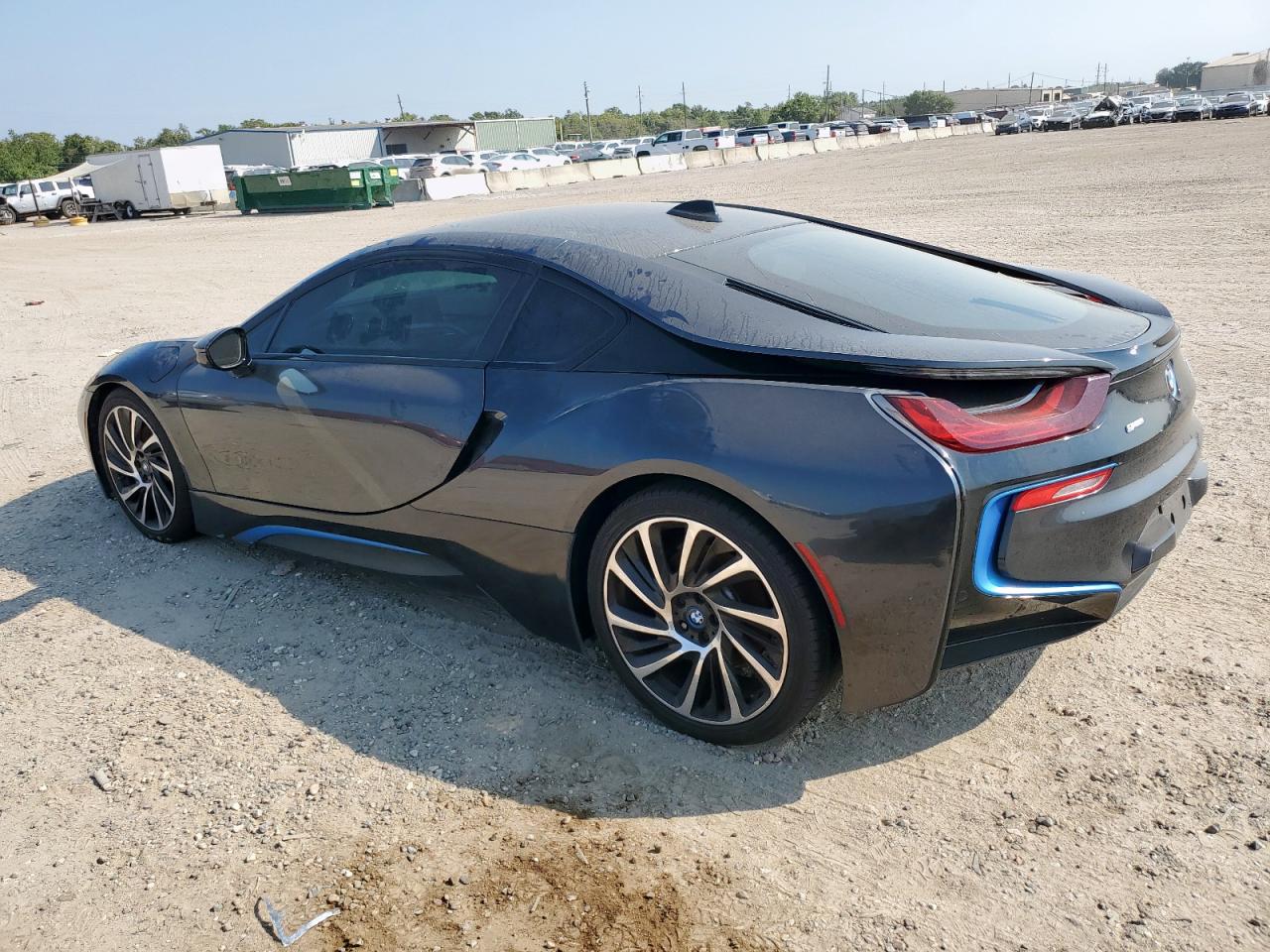 2015 Bmw I8 Black vin: WBY2Z2C5XFV391699