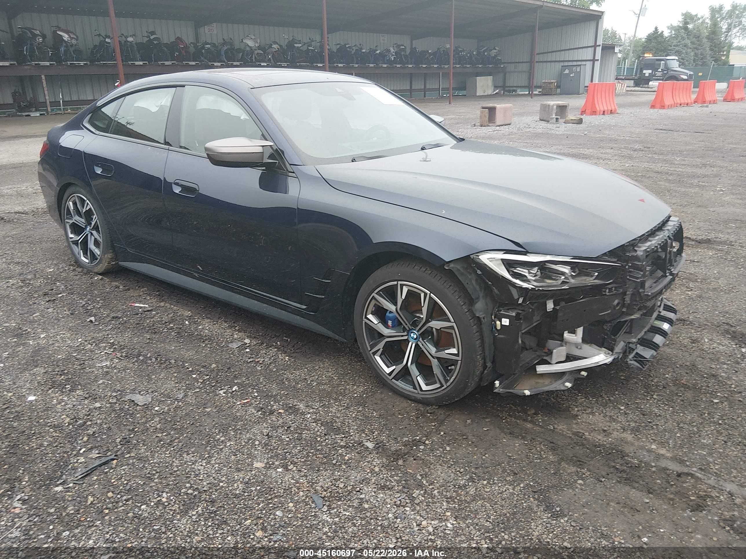 2024 Bmw I4 Gran Coupe M50 Синий vin: WBY33AW02RFT06174