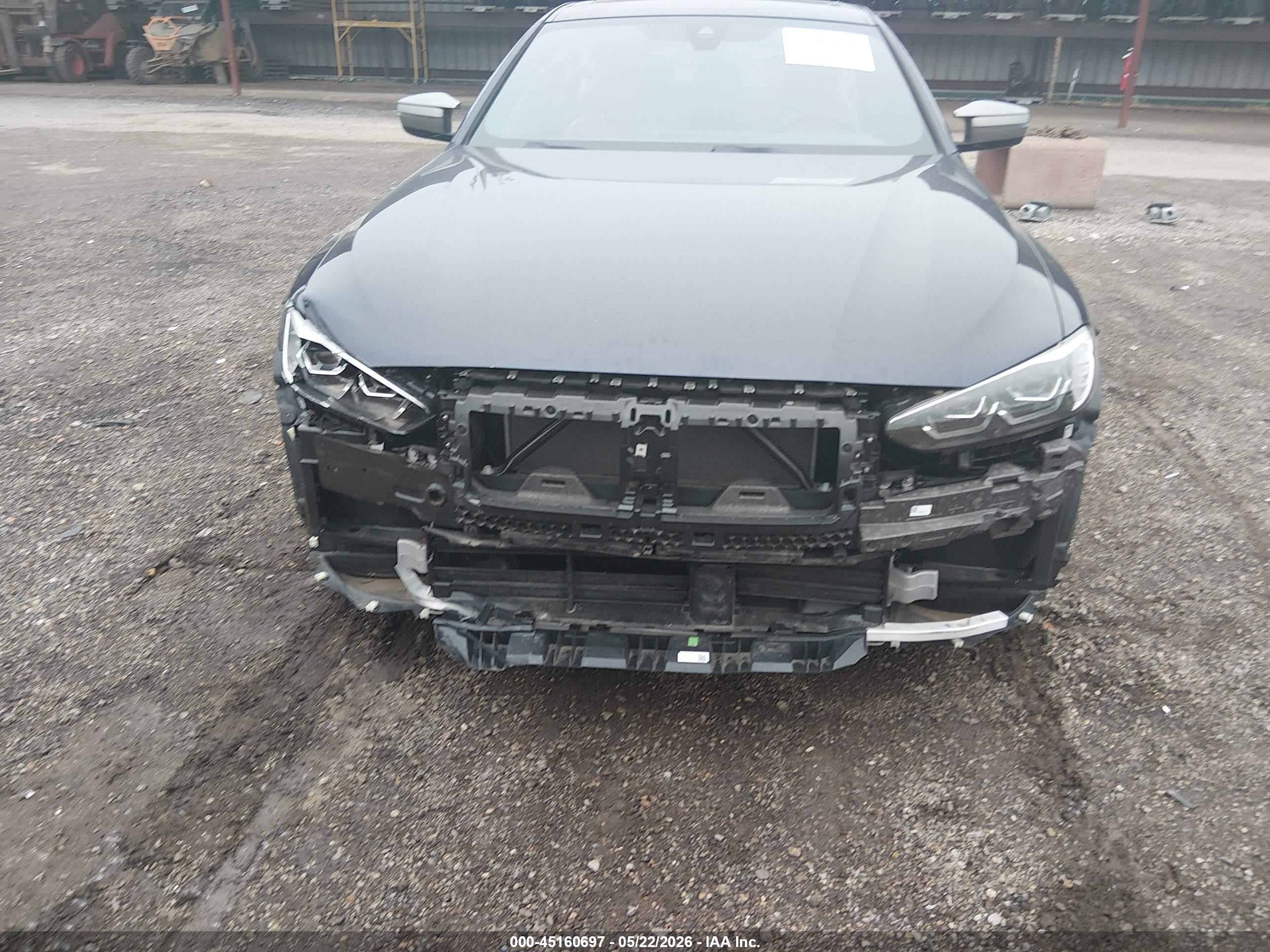 2024 Bmw I4 Gran Coupe M50 Синий vin: WBY33AW02RFT06174