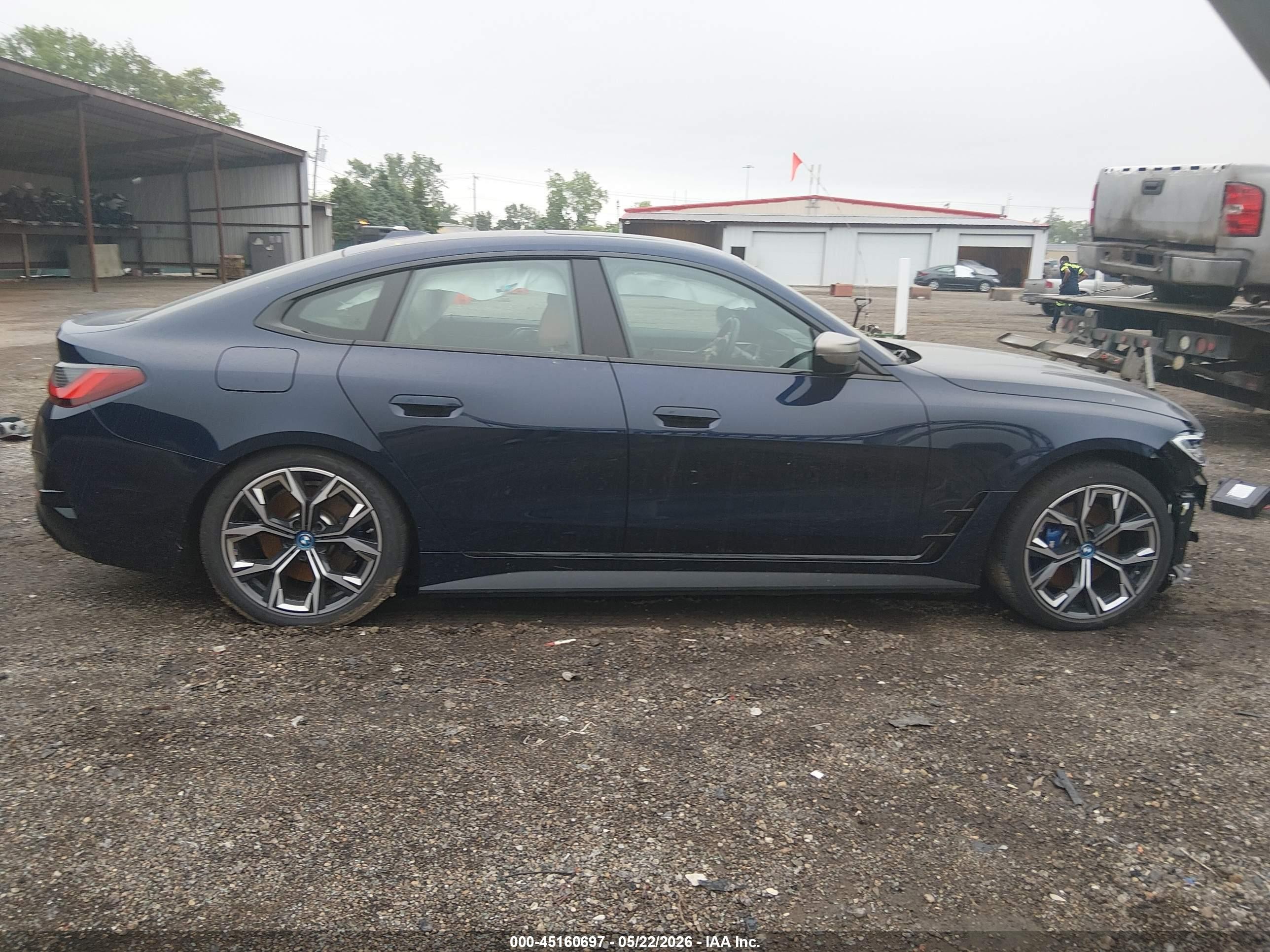 2024 Bmw I4 Gran Coupe M50 Синий vin: WBY33AW02RFT06174