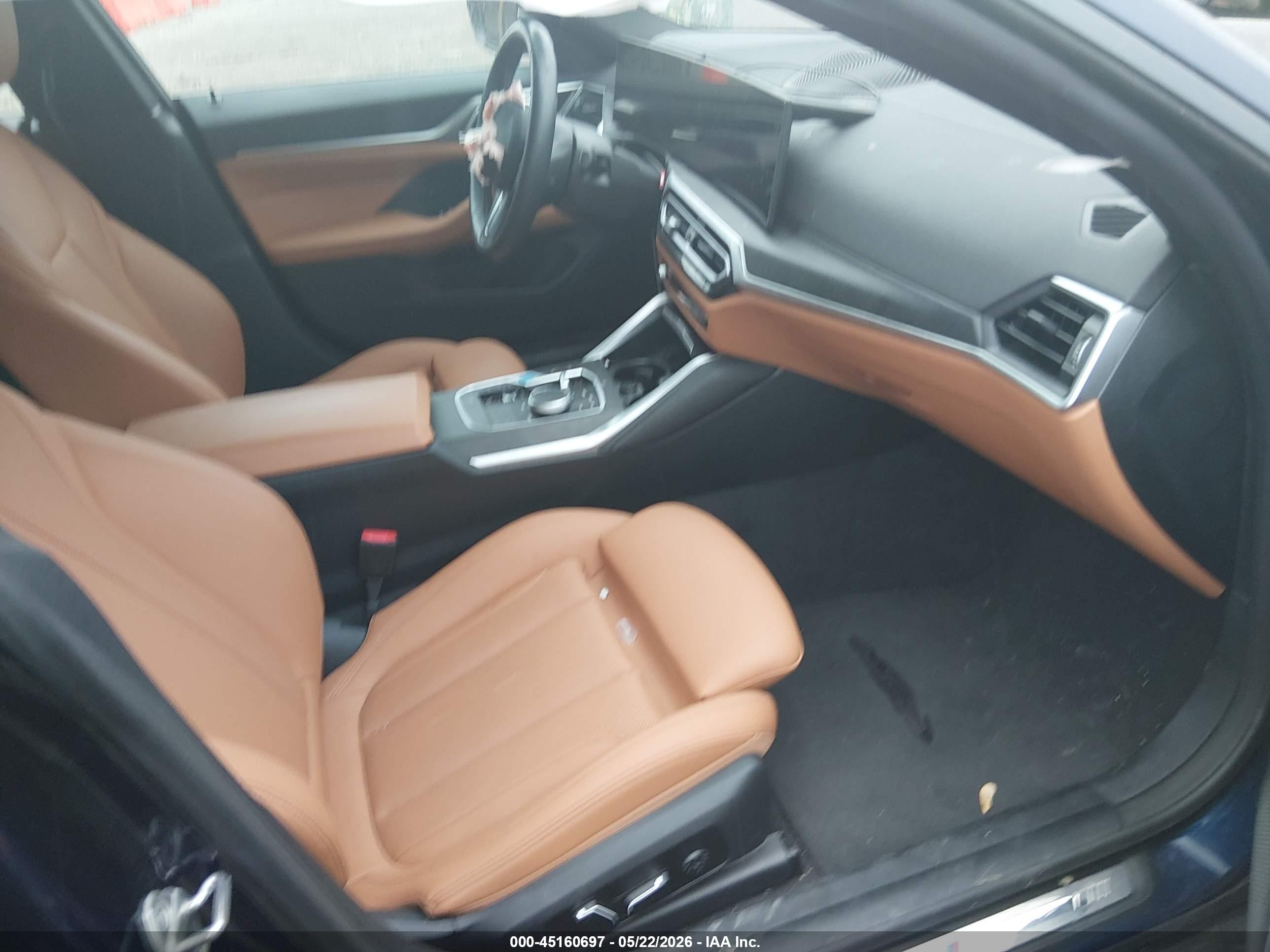 2024 Bmw I4 Gran Coupe M50 Синий vin: WBY33AW02RFT06174