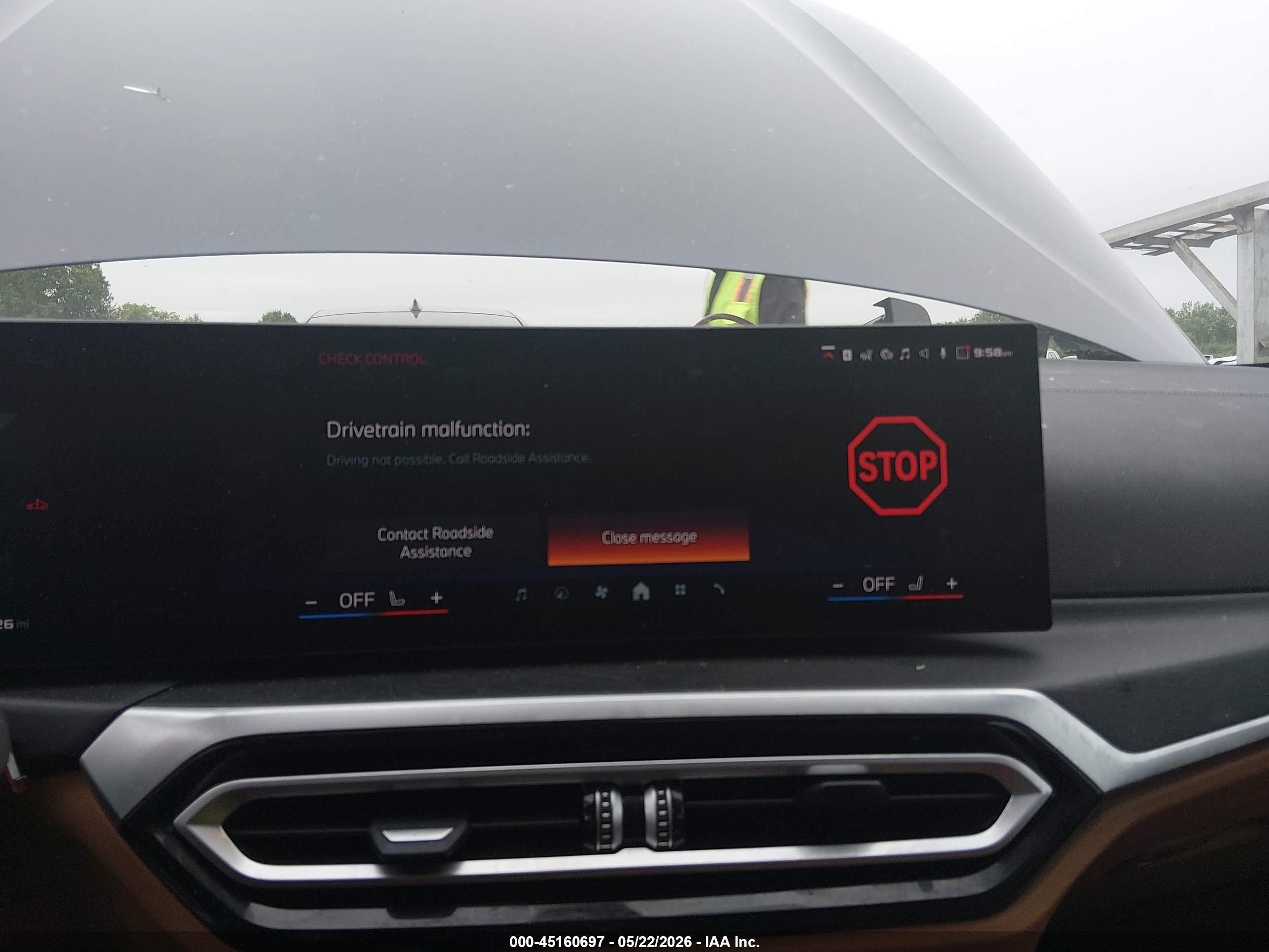 2024 Bmw I4 Gran Coupe M50 Синий vin: WBY33AW02RFT06174