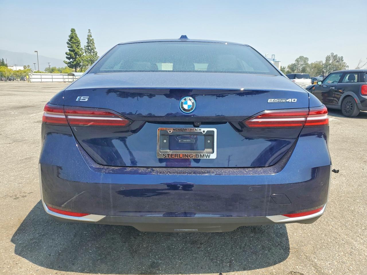 2024 Bmw I5 Edrive 40 Blue vin: WBY33FK06RCR56582