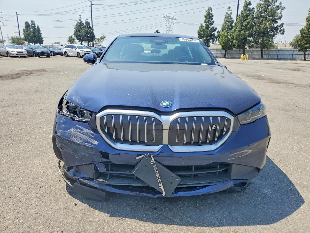 2024 Bmw I5 Edrive 40 Blue vin: WBY33FK06RCR56582