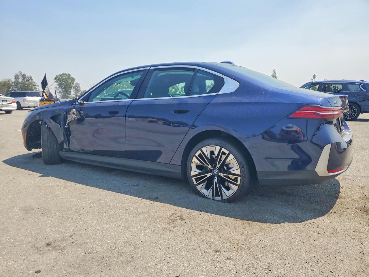 2024 Bmw I5 Edrive 40 Blue vin: WBY33FK06RCR56582