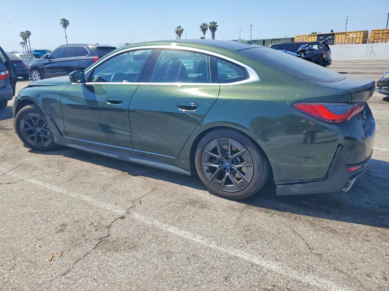 2024 Bmw I4 Edrive 35 Green vin: WBY43AW04RFT39696