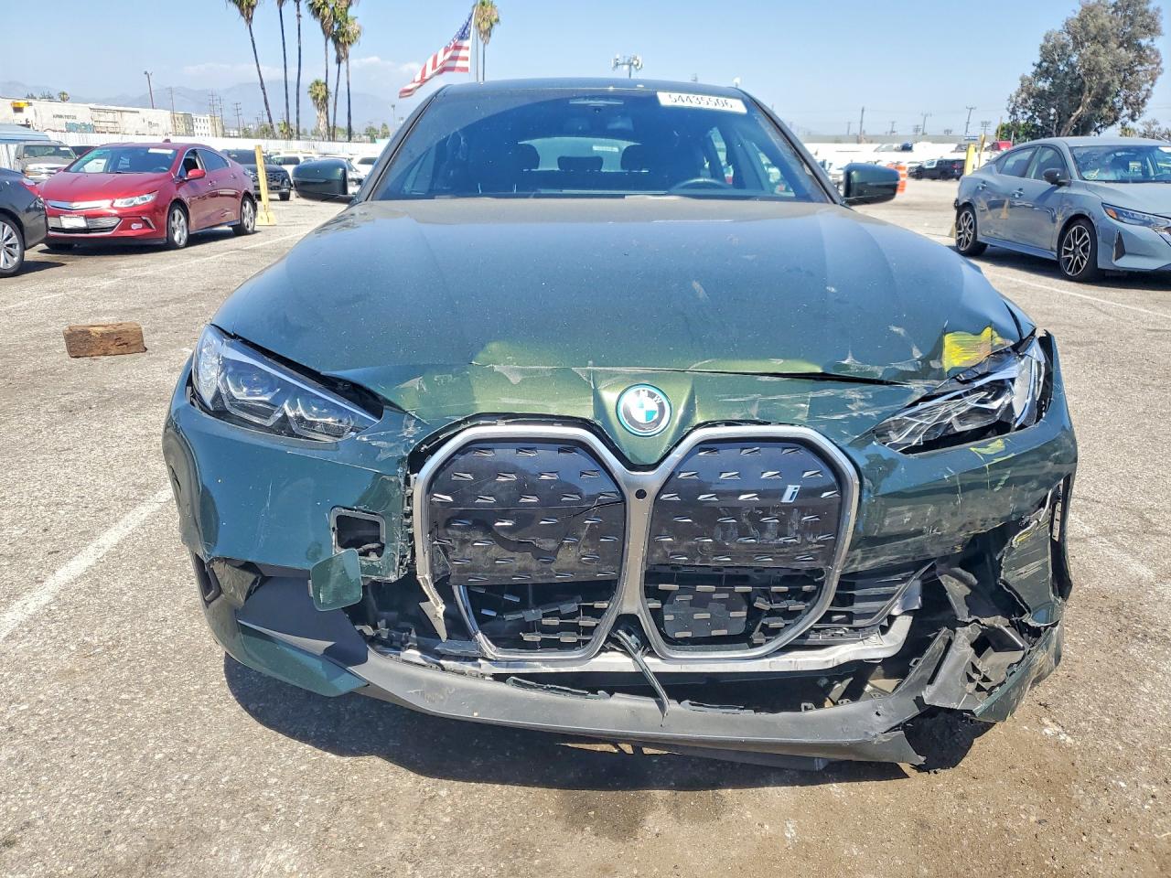 2024 Bmw I4 Edrive 35 Green vin: WBY43AW04RFT39696
