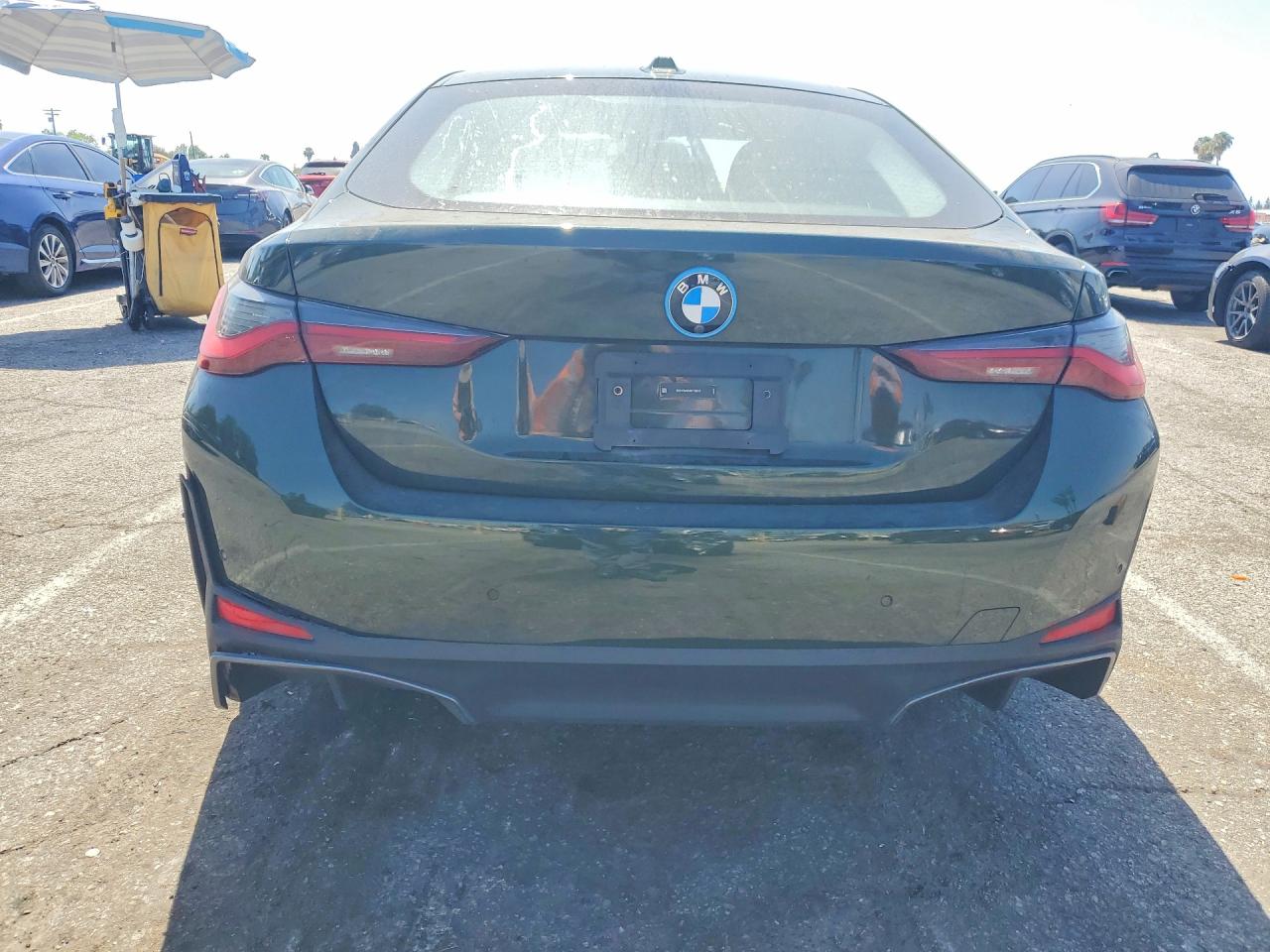2024 Bmw I4 Edrive 35 Green vin: WBY43AW04RFT39696
