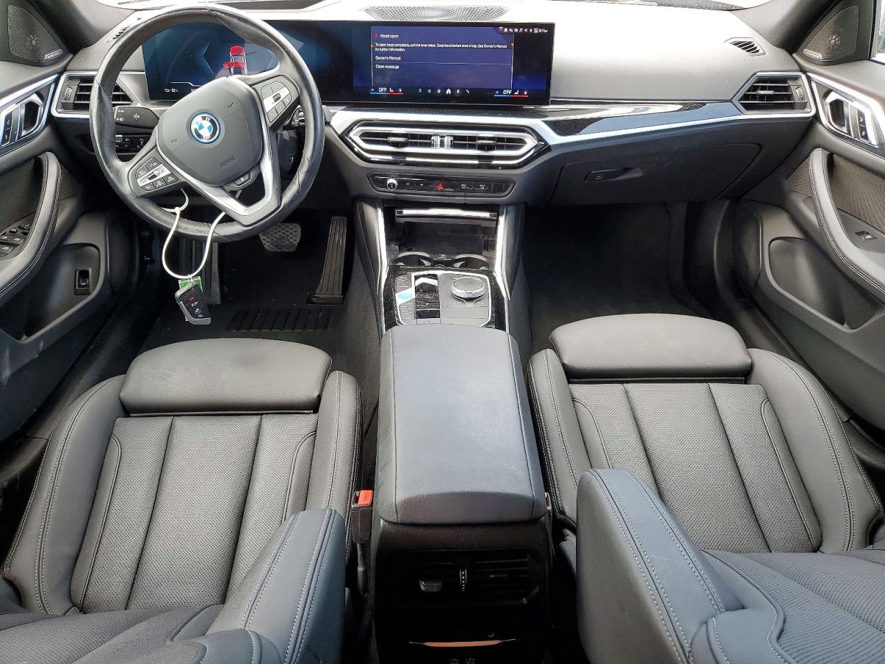 2024 Bmw I4 Edrive 35 Gray vin: WBY43AW05RFS76205