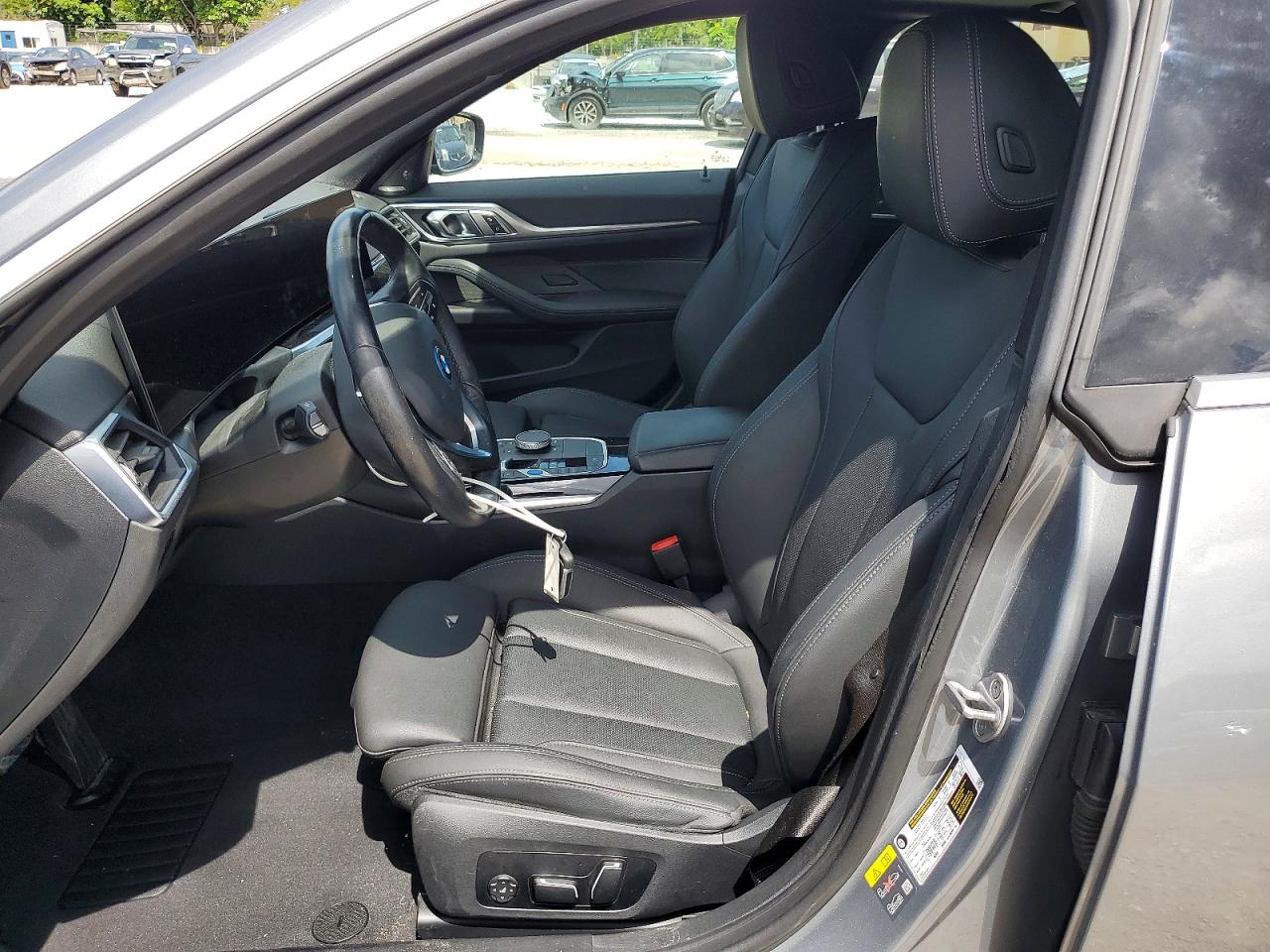 2024 Bmw I4 Edrive 35 Gray vin: WBY43AW05RFS76205