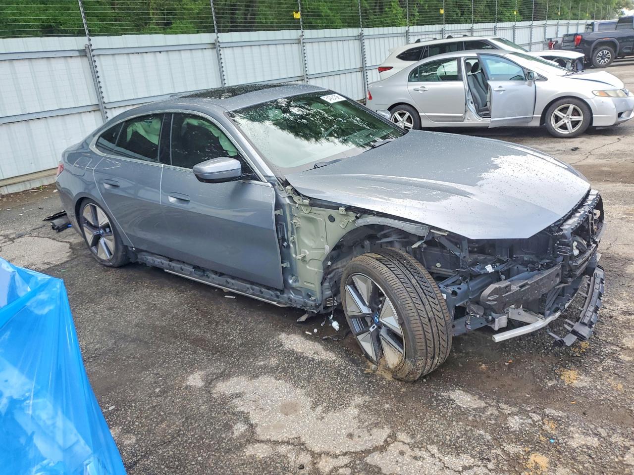 2023 Bmw I4 Edrive 35 Gray vin: WBY43AW0XPFR08676