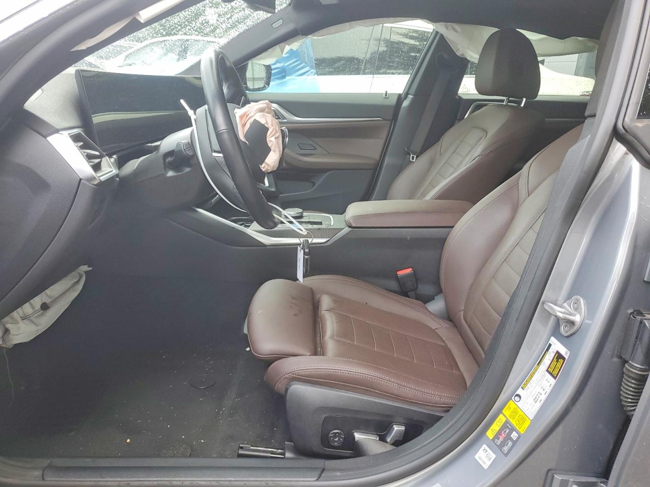 2023 Bmw I4 Edrive 35 Gray vin: WBY43AW0XPFR08676
