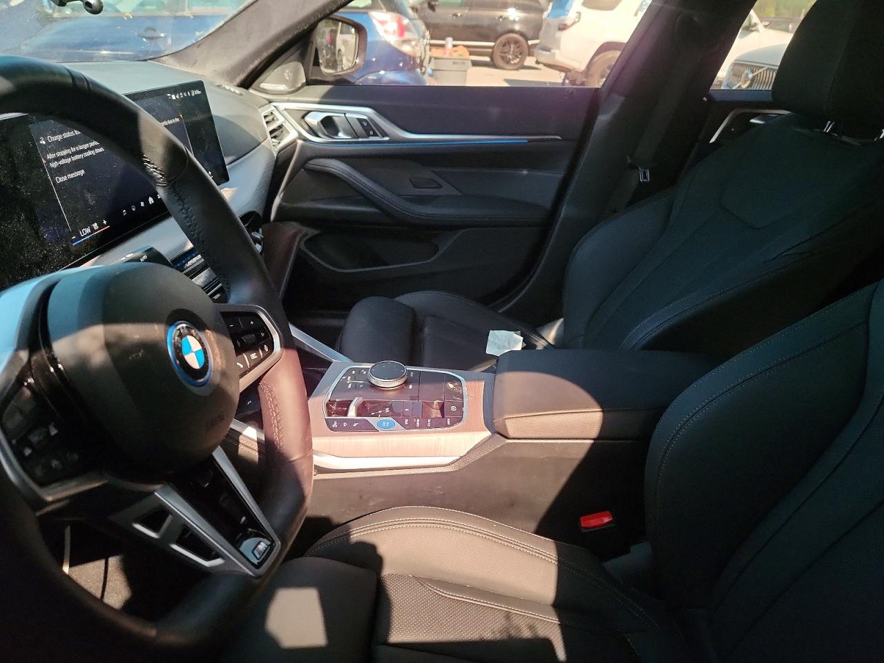 2025 Bmw I4 Xdrive 40 Black vin: WBY43HD00SFU48416