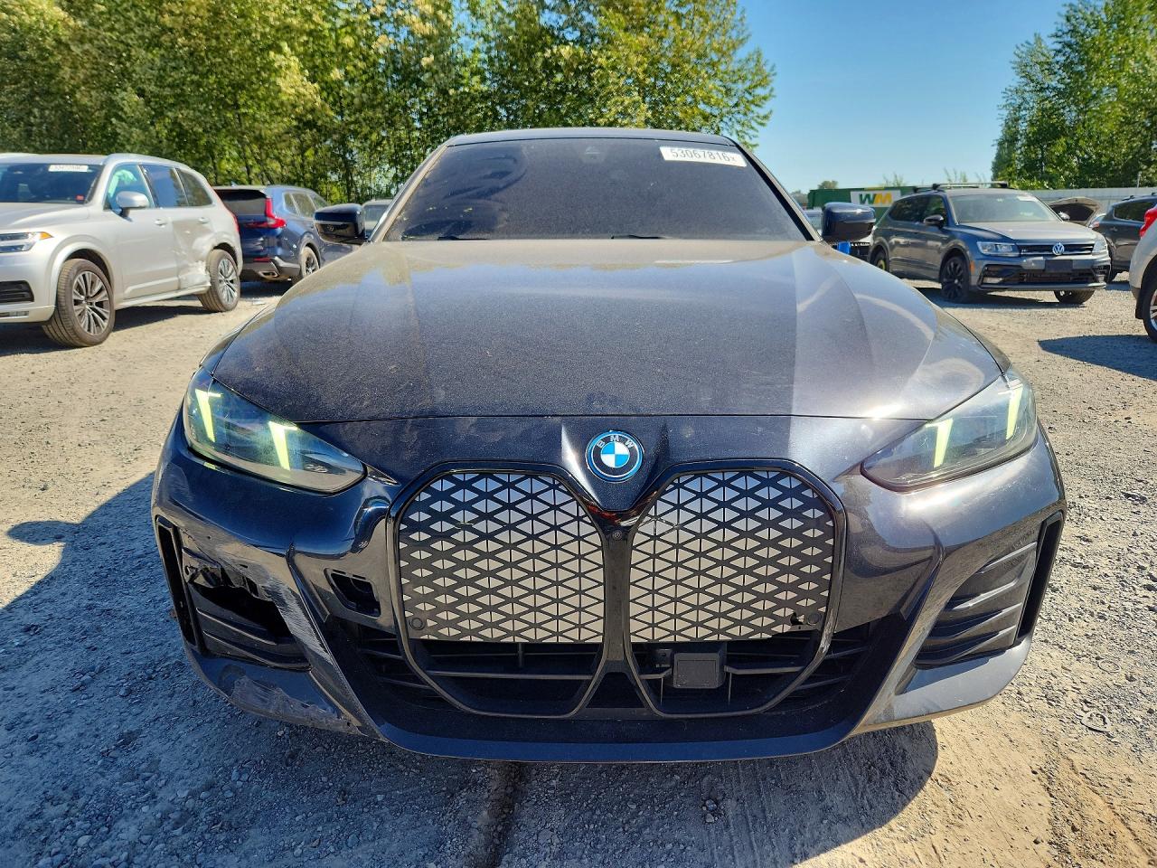 2025 Bmw I4 Xdrive 40 Black vin: WBY43HD00SFU48416