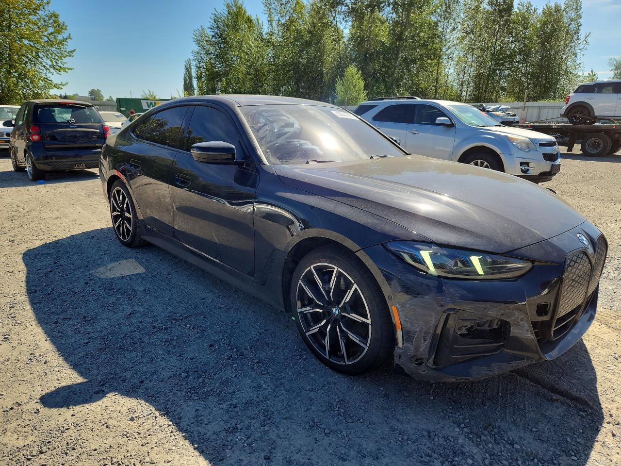2025 Bmw I4 Xdrive 40 Black vin: WBY43HD00SFU48416
